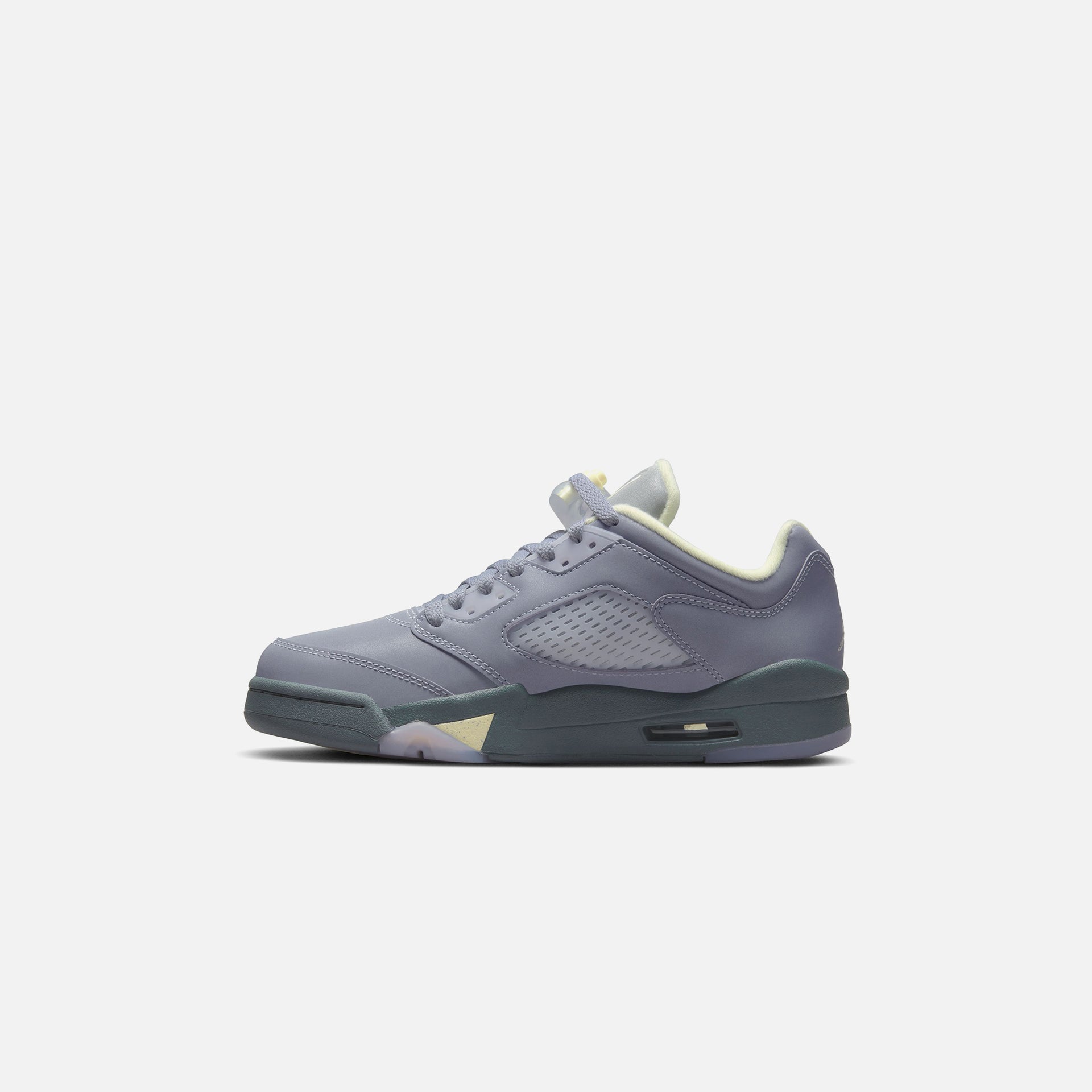 Jordan WMNS Air Jordan 5 Retro Low - Indigo Haze / Metallic Silver / Alabaster / Fire Red