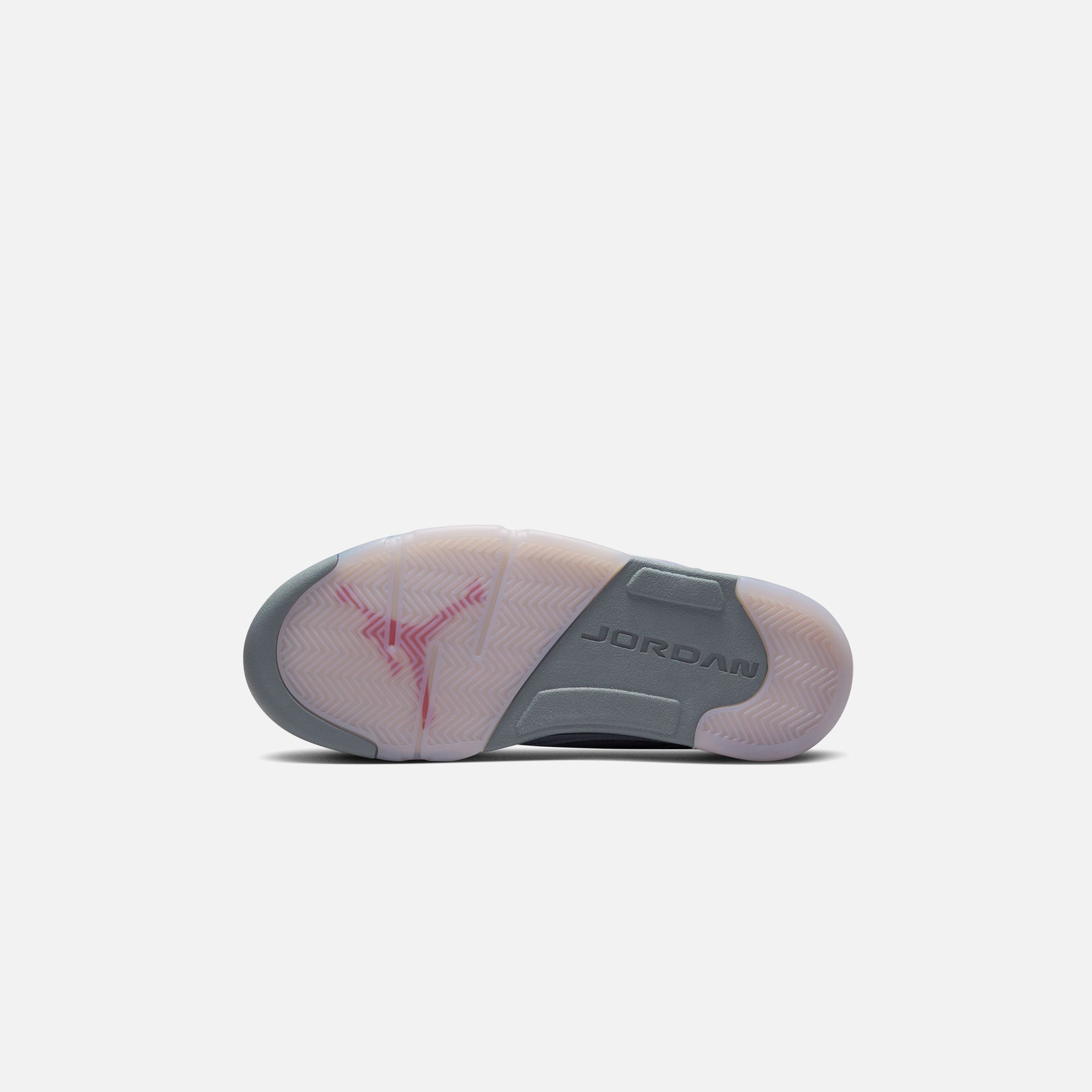 Jordan WMNS Air Jordan 5 Retro Low - Indigo Haze / Metallic Silver / Alabaster / Fire Red