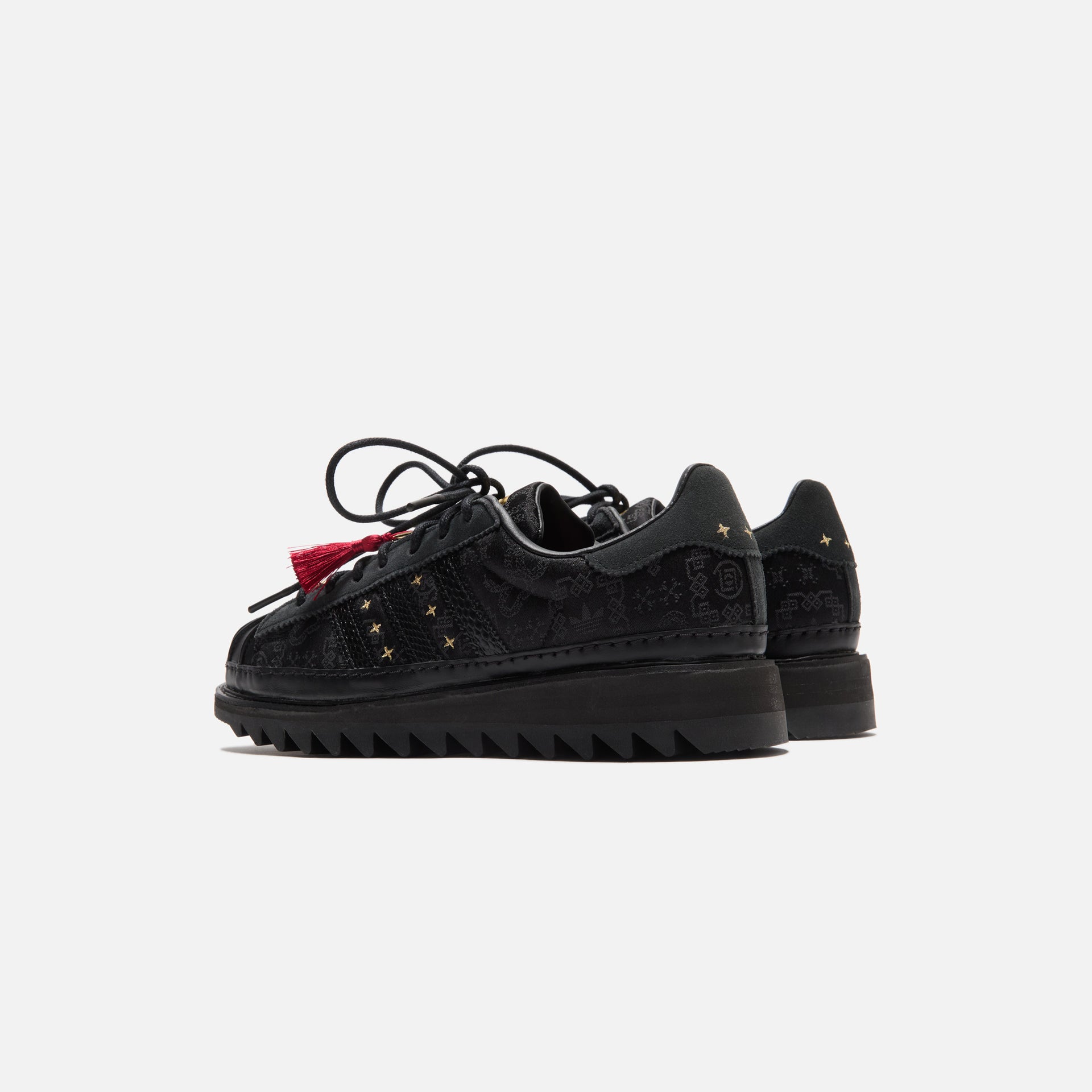 adidas x CLOT Lunar New Year Superstar - Core Black / Carbon Black / Metallic Gold