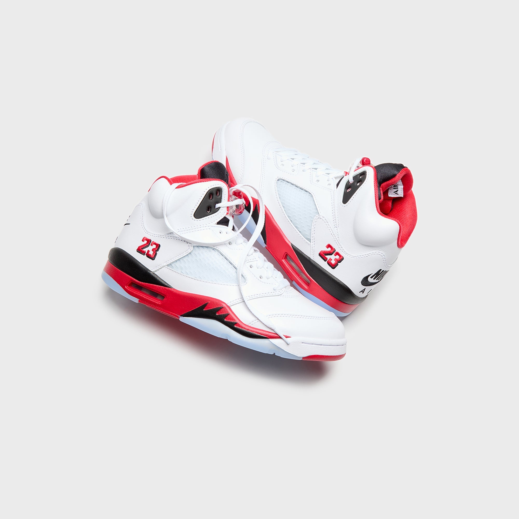 Jordan Air Jordan 5 Retro OG - White / Fire Red / Black – Kith Europe