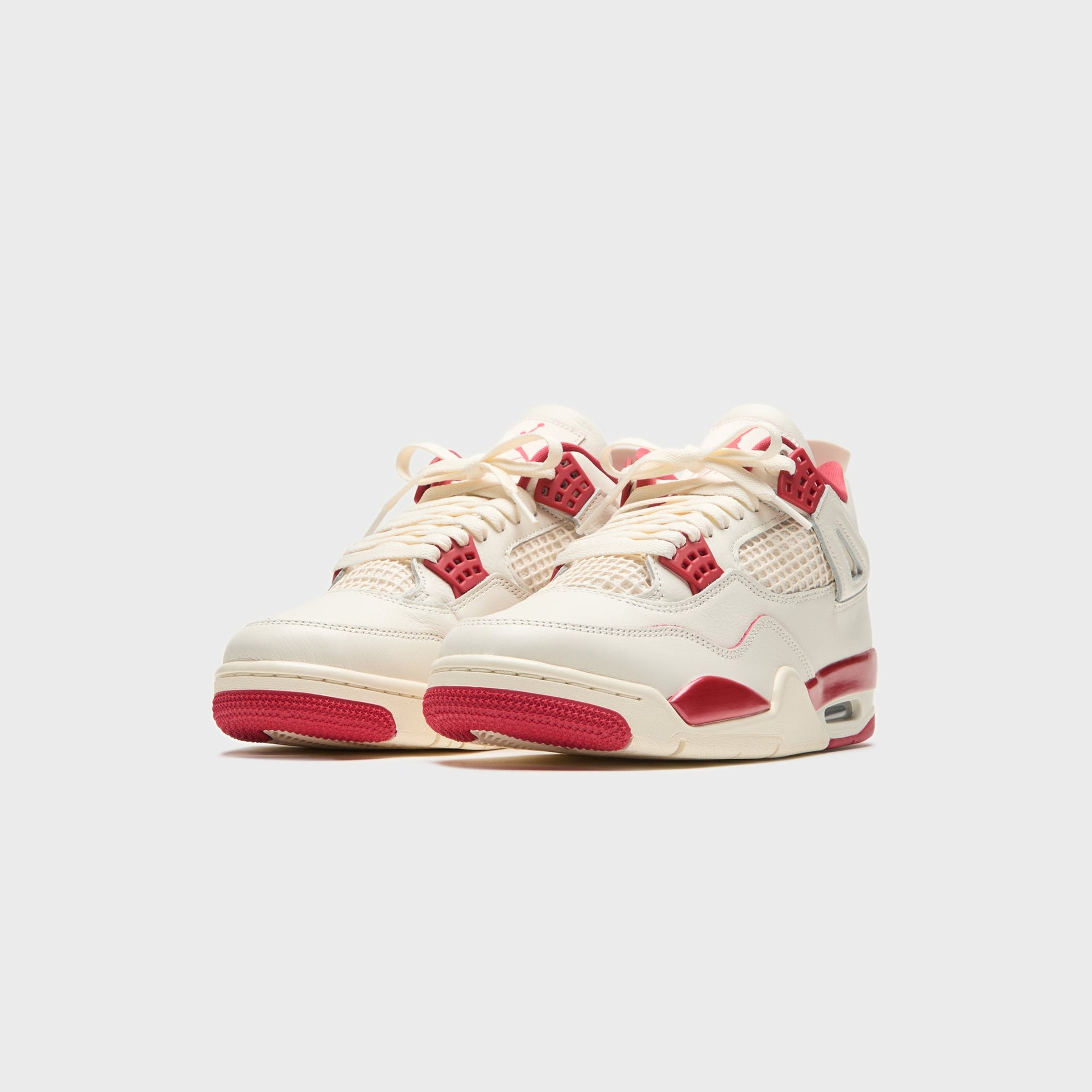 Jordan WMNS Air Jordan 4 Retro - Pale Ivory / Tough Red