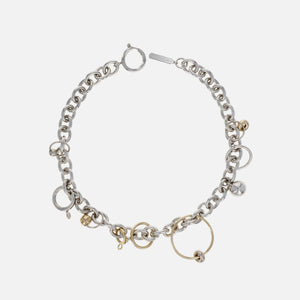 Justine Clenquet Joe Choker - Gold / Palladium