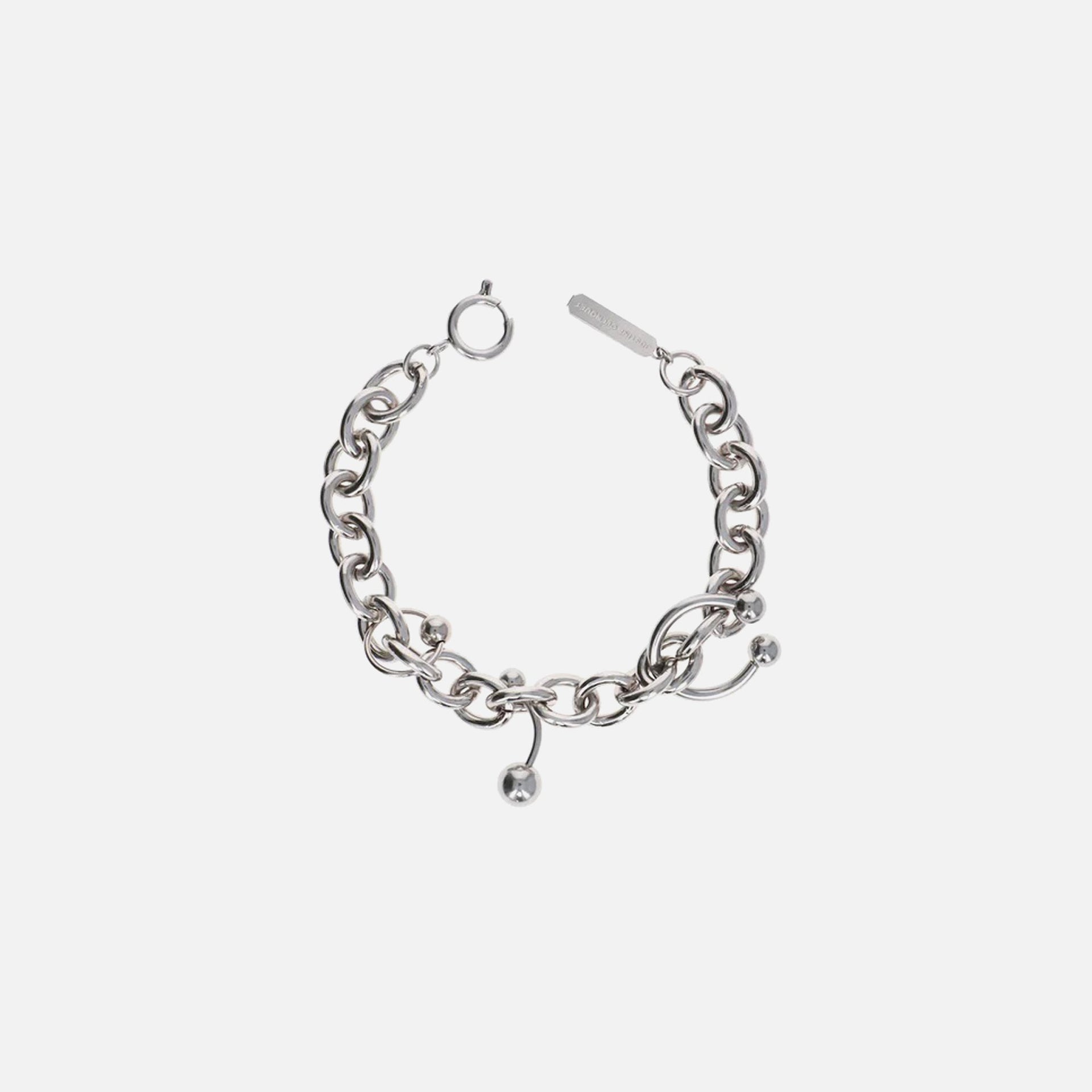 Justine Clenquet Holly Pearl Bracelet - Palladium