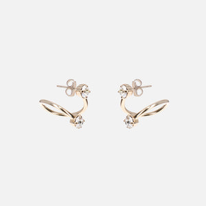 Justine Clenquet Maxine Earrings - Gold