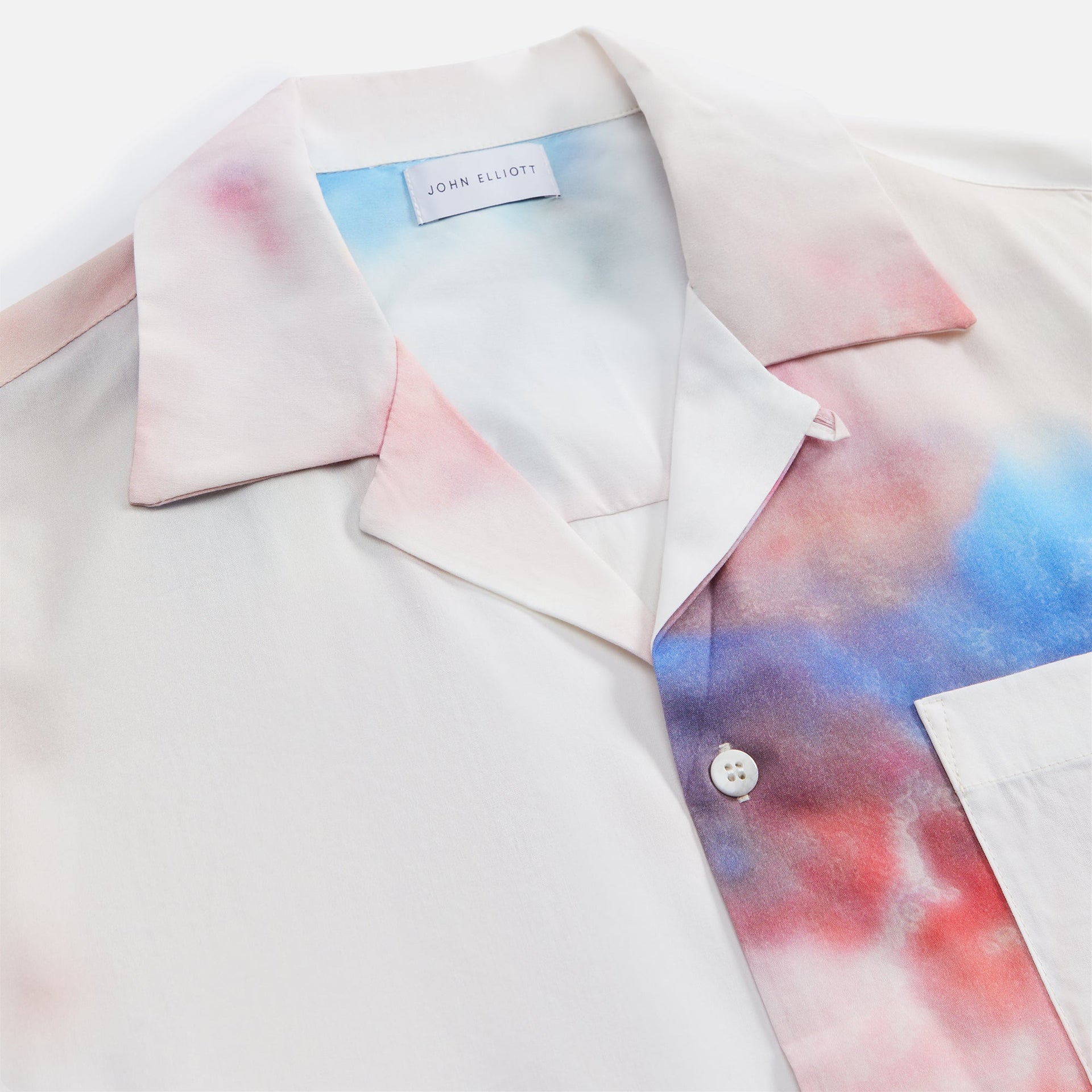 John Elliott Camp Shirt - Birde Eye