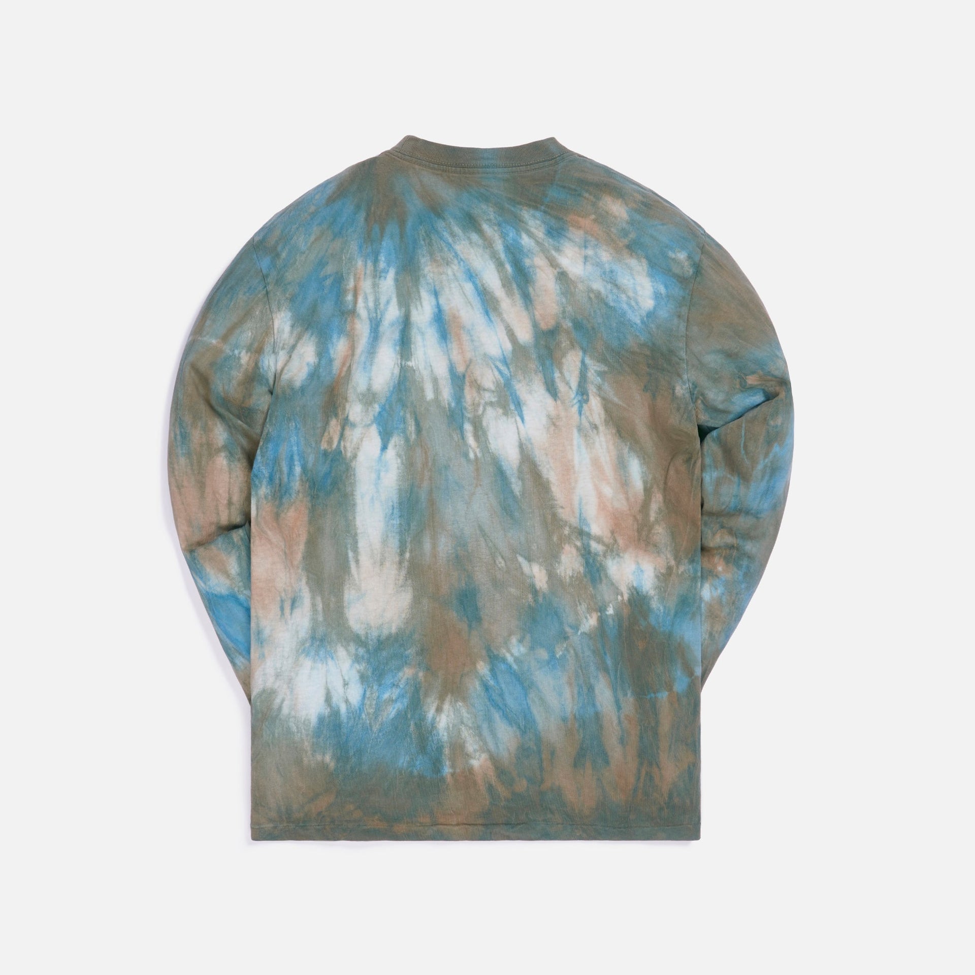 John Elliott L/S University Tee - Sorrel Tie Dye