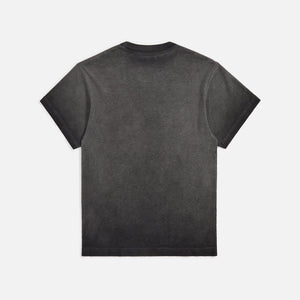 John Elliott Phoenix Oil Wash Cropped Tee - Black