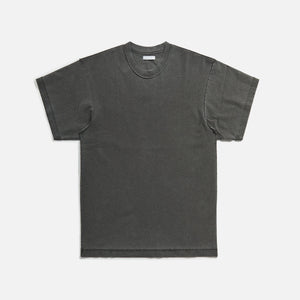 John Elliott Reverse Cropped Tee - Washed Black