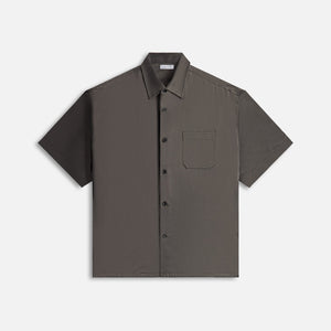 John Elliott Brushed Silk Button Up - Black