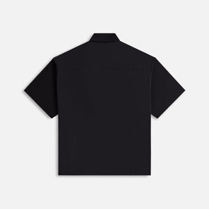 John Elliott Brushed Silk Button Up - Charcoal