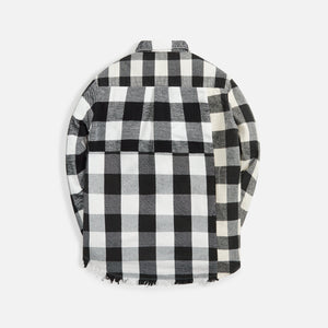 John Elliott Silverado Paneled - Plaid Black / White