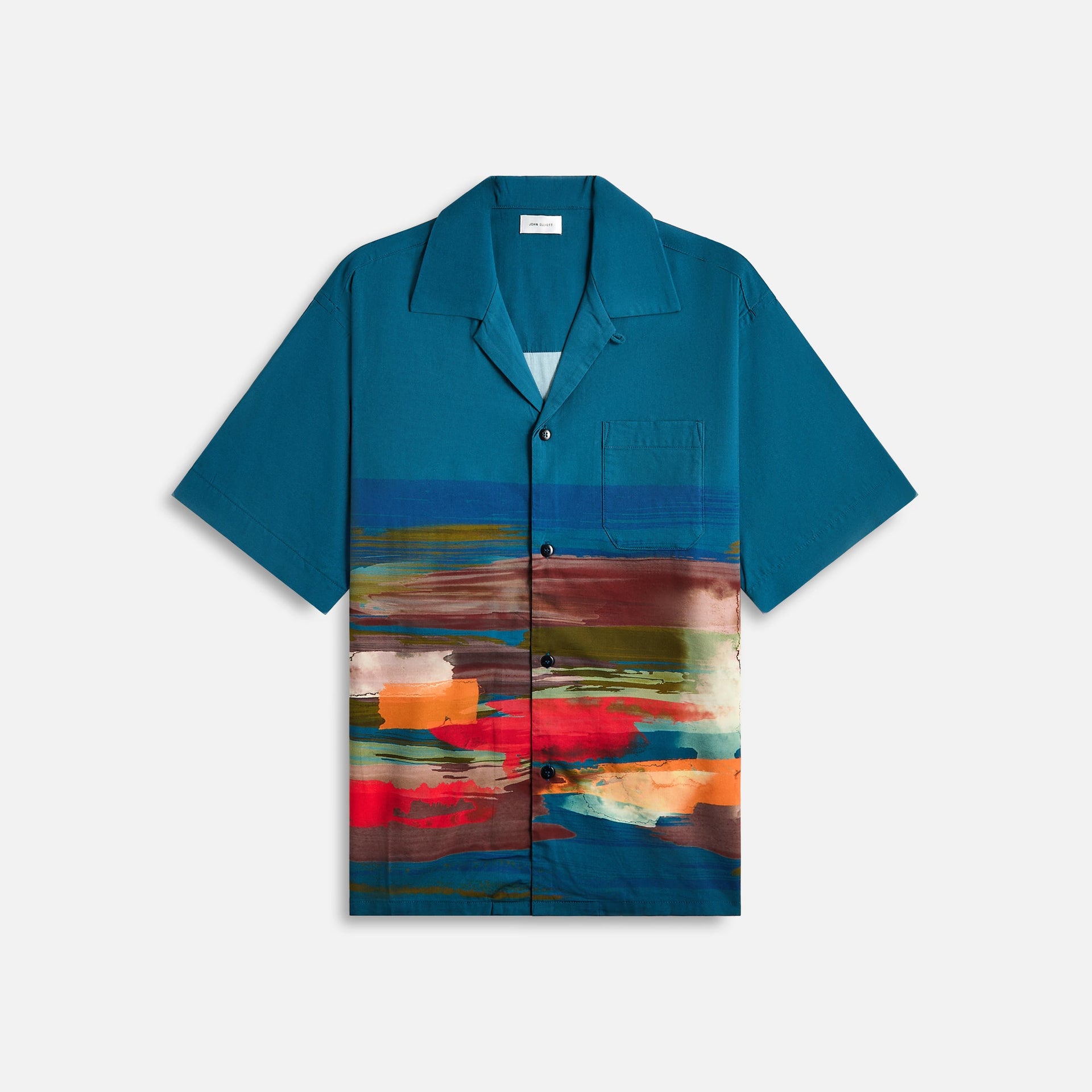 John Elliott Camp Shirt - Brushstrokes