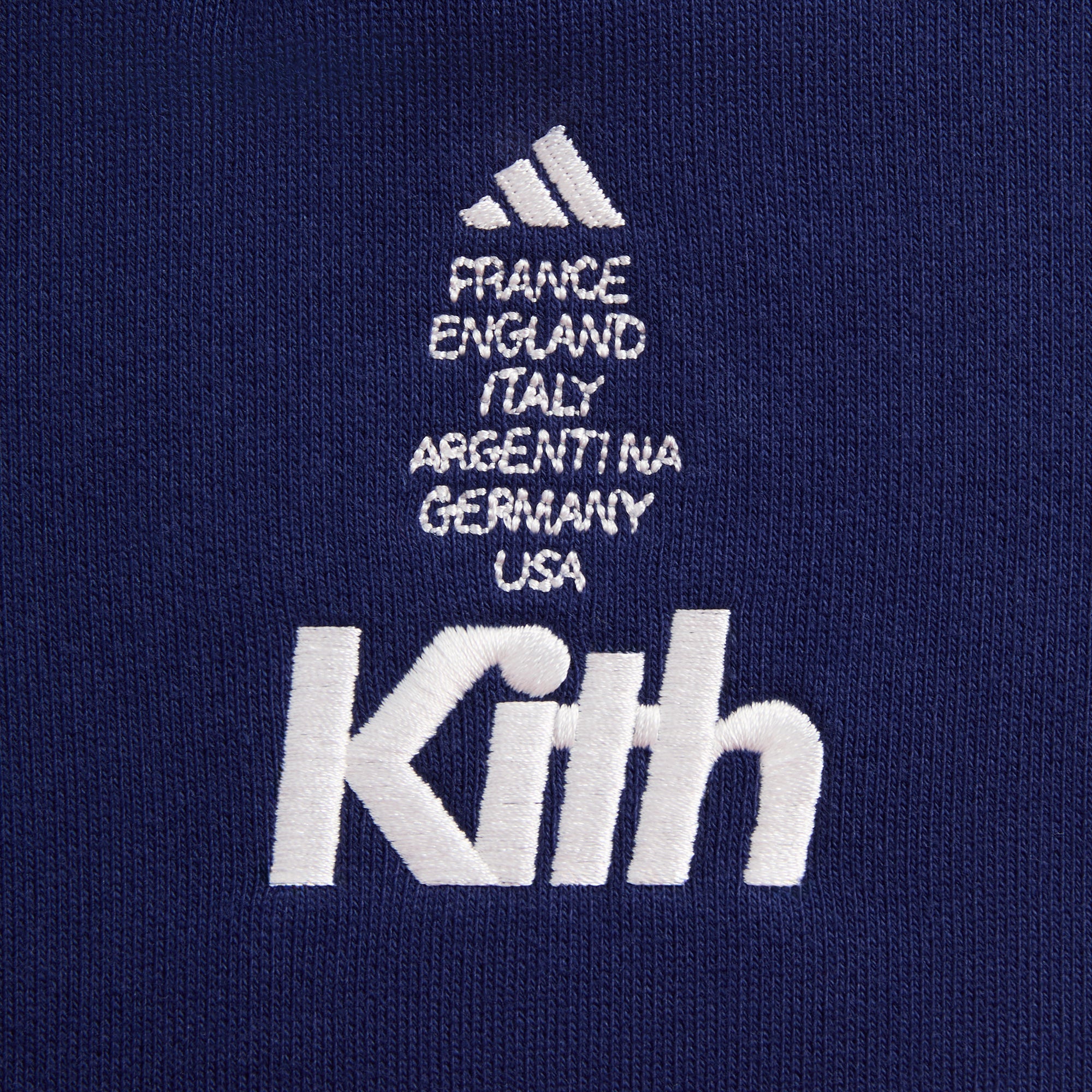 Kith for adidas Football Pullover - Blue – Kith Europe