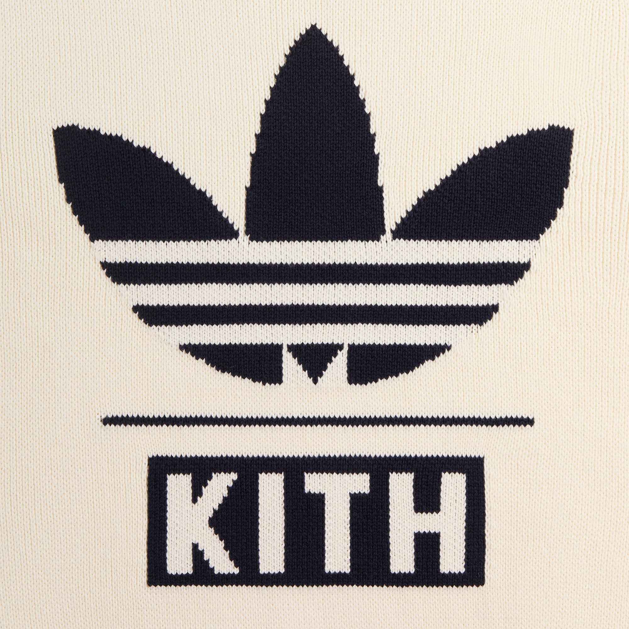 Kith for adidas Football Knit Sweater - Chalk White – Kith