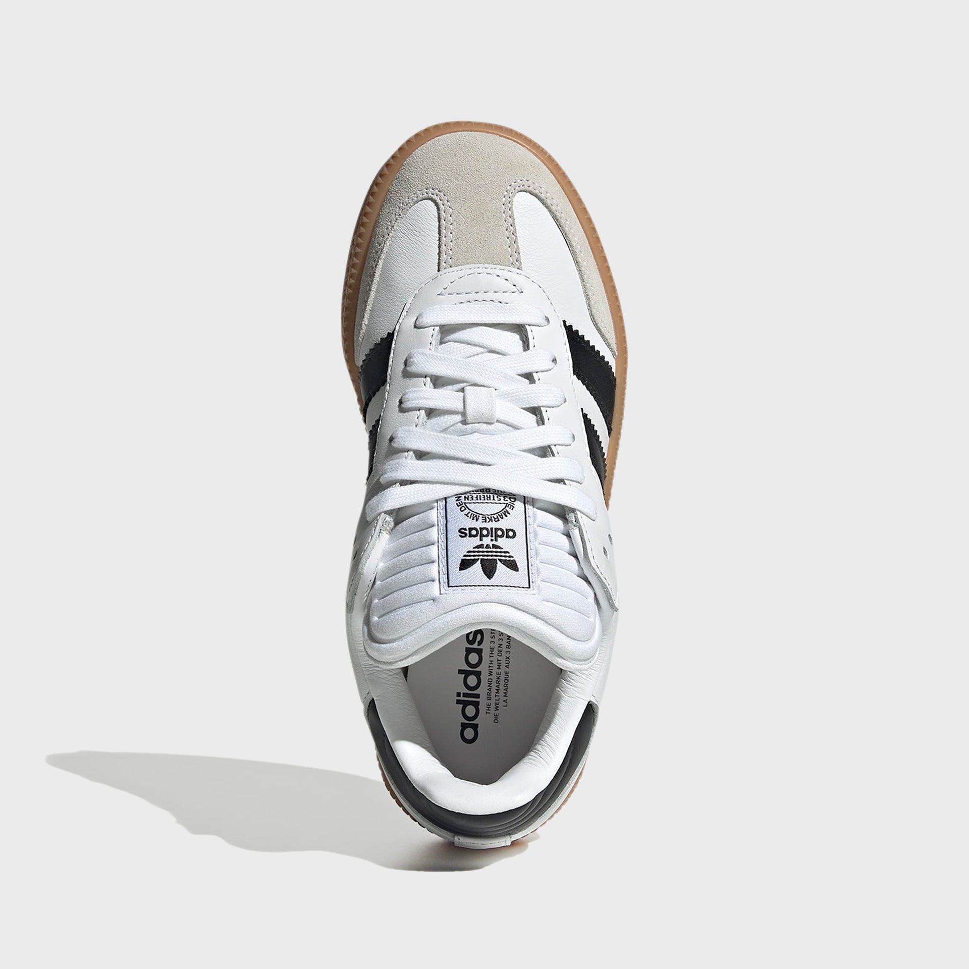 adidas GS Samba XLG - White / White / Gum3