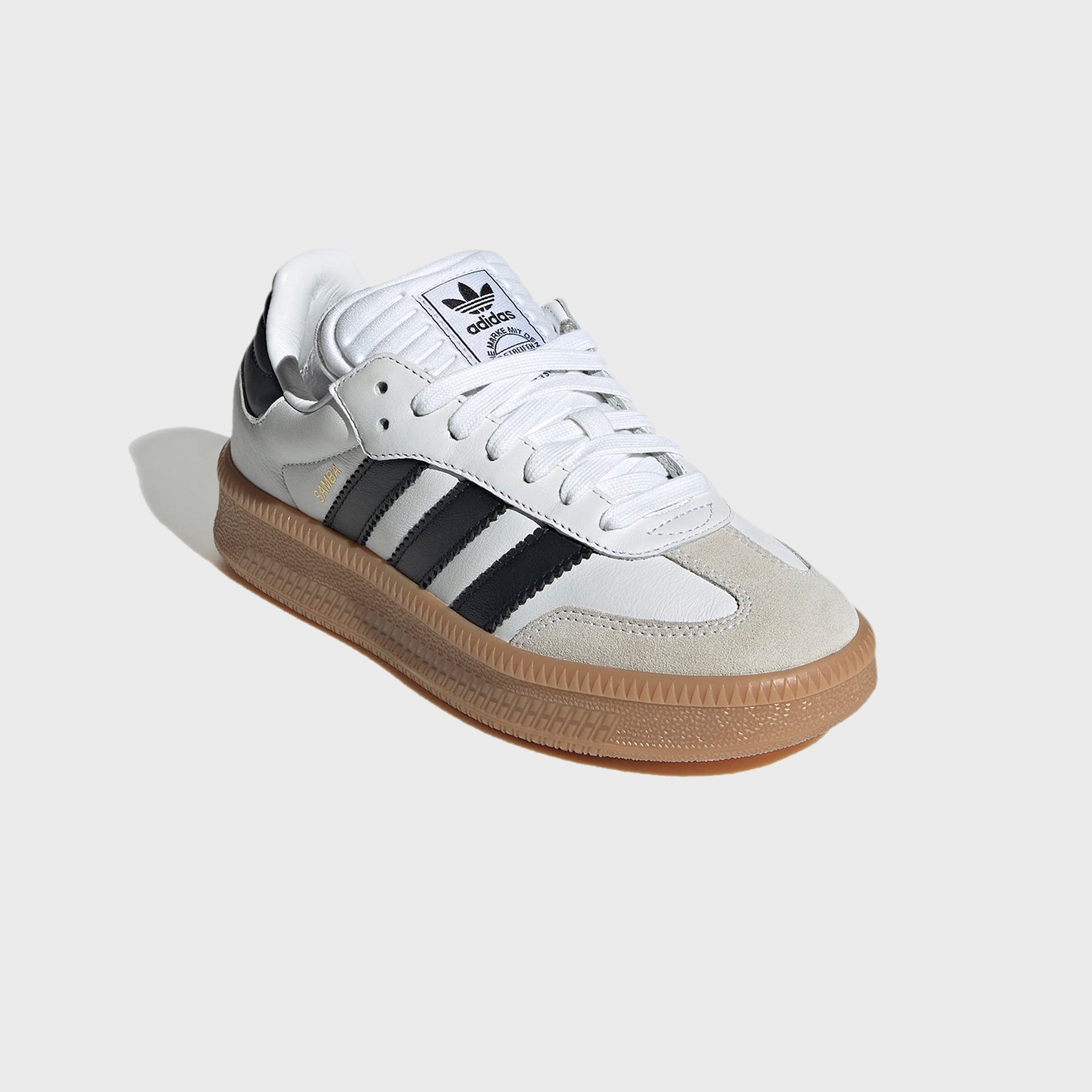 adidas GS Samba XLG - White / White / Gum3