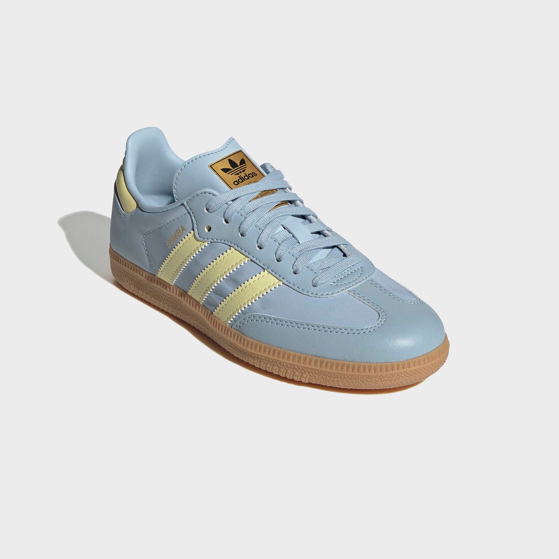 adidas Samba OG - Wonder Blue / Powder Yellow / Gum 3