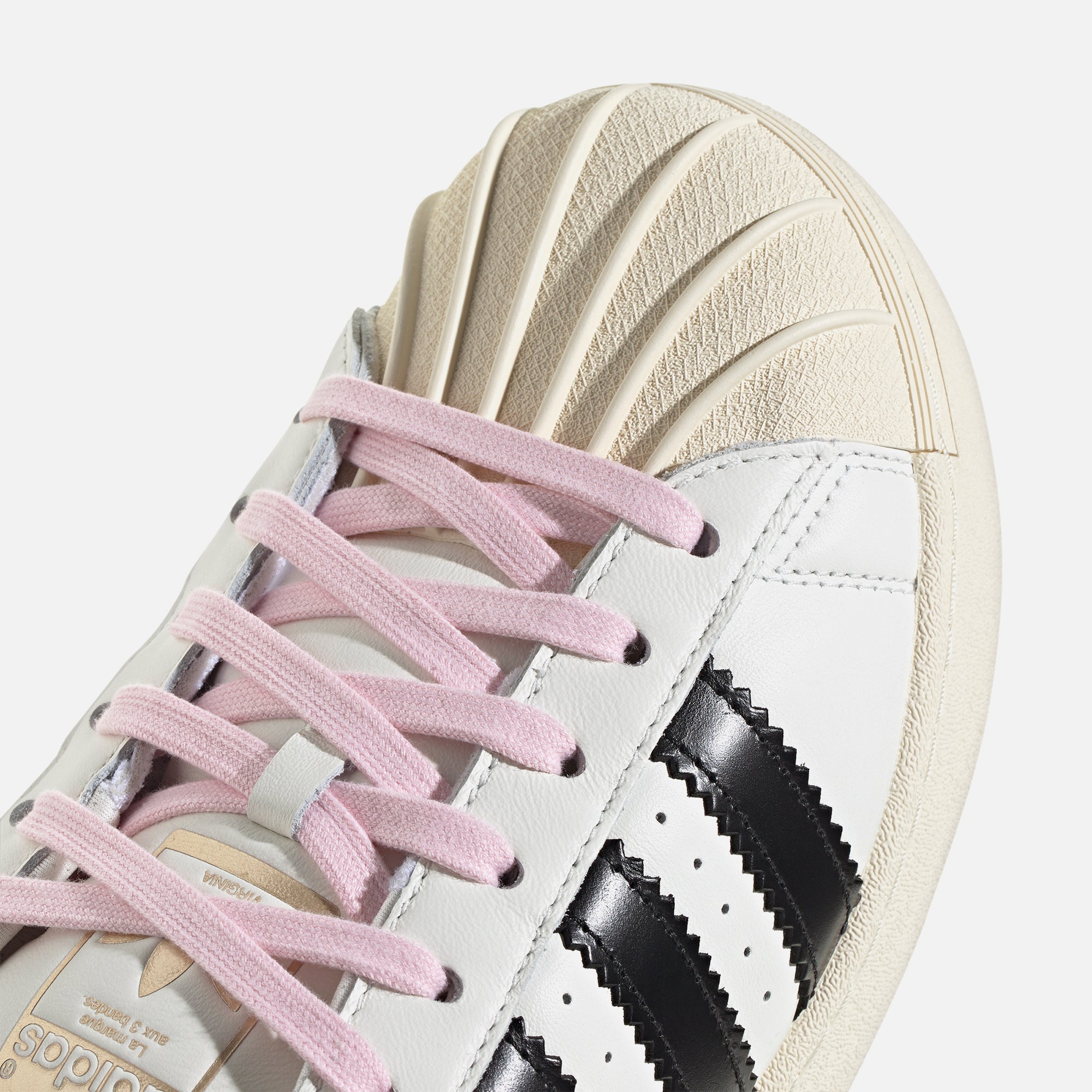 靴 adidas PW SUPERSTAR 92 CORE adidas PW SUPERSTAR 92 CORE BLACK/SKY RUSH/CREAM WHITE