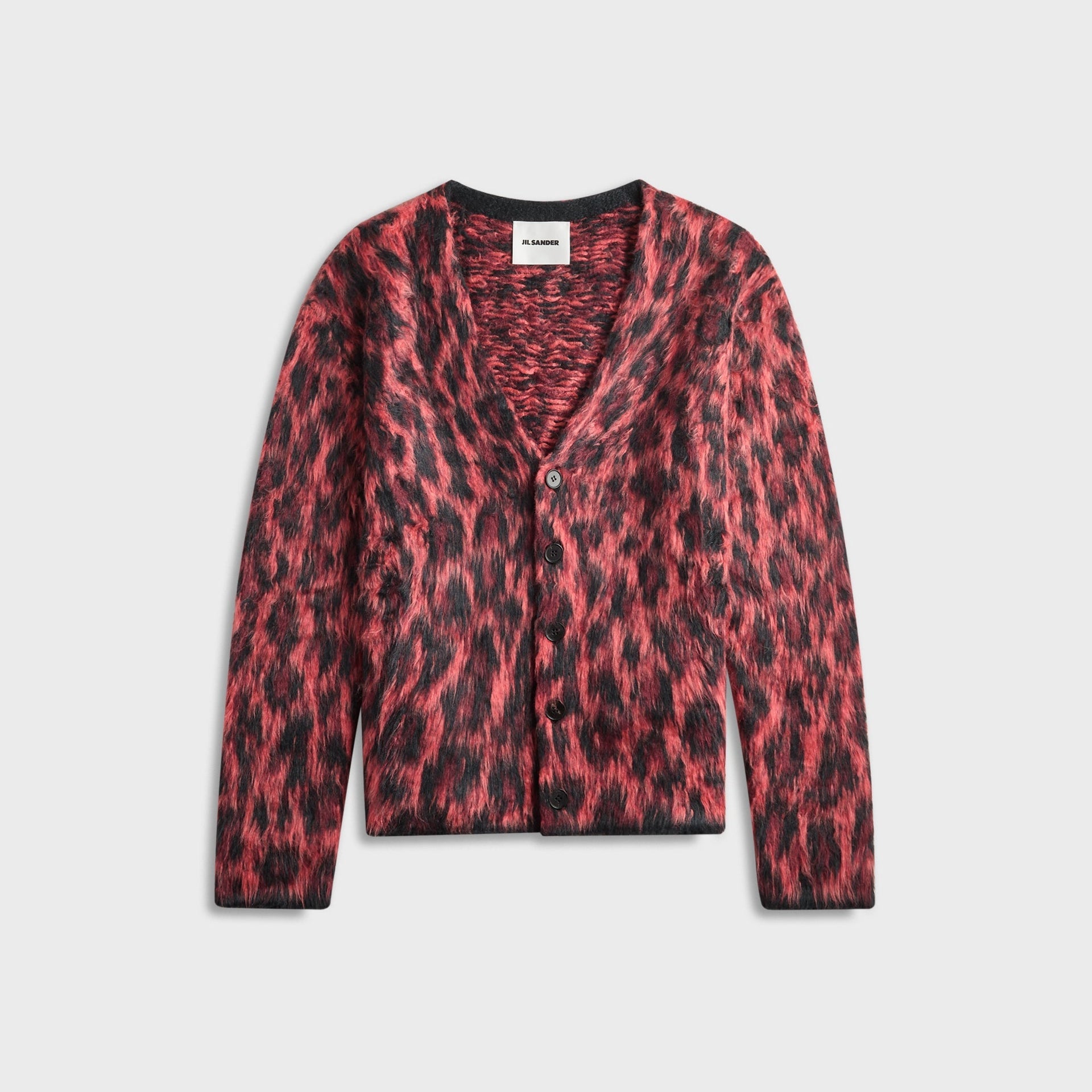 Jil Sander Long Sleeve VN Cardigan - Ember