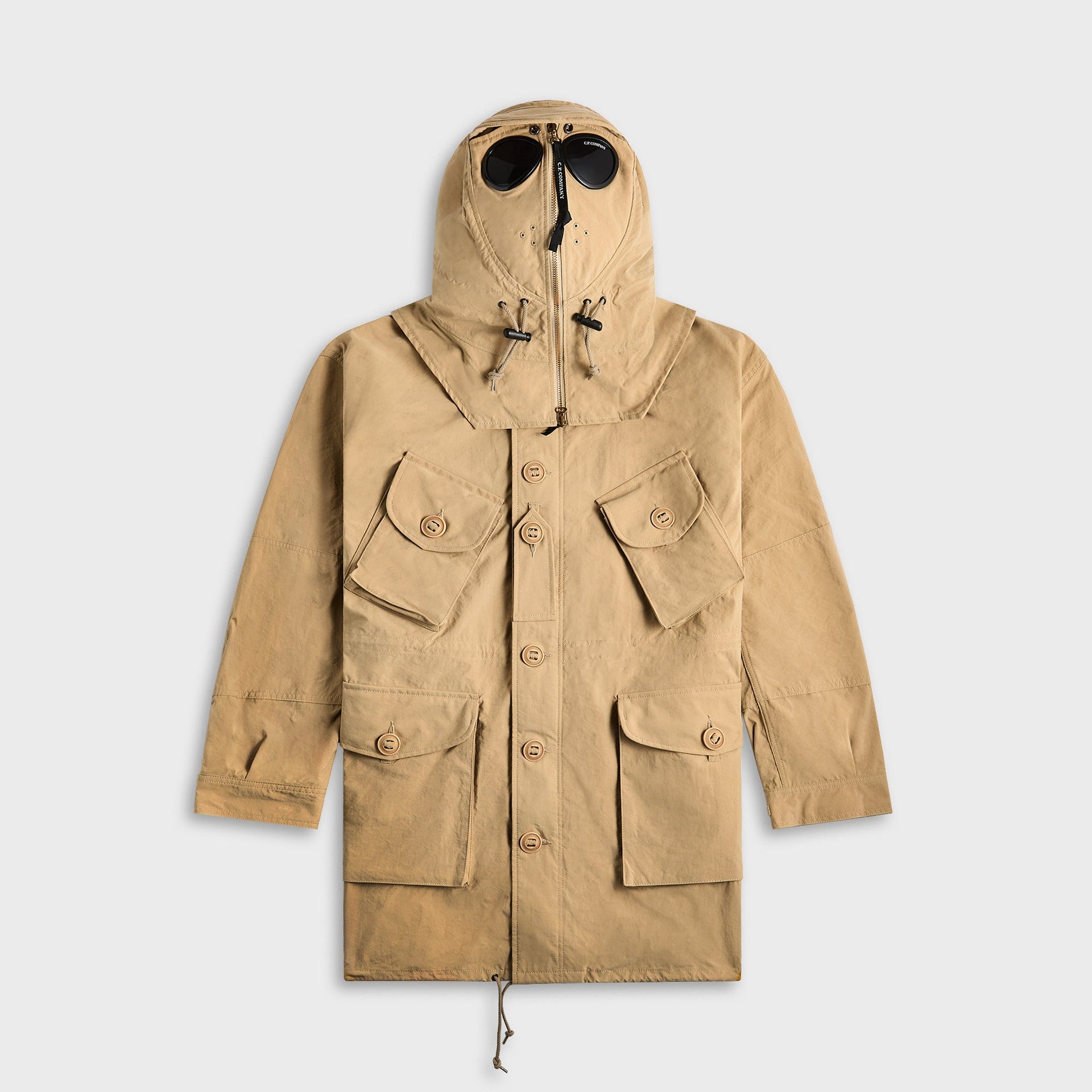 Junya Watanabe Man x C.P. Company Goggle Parka - Beige