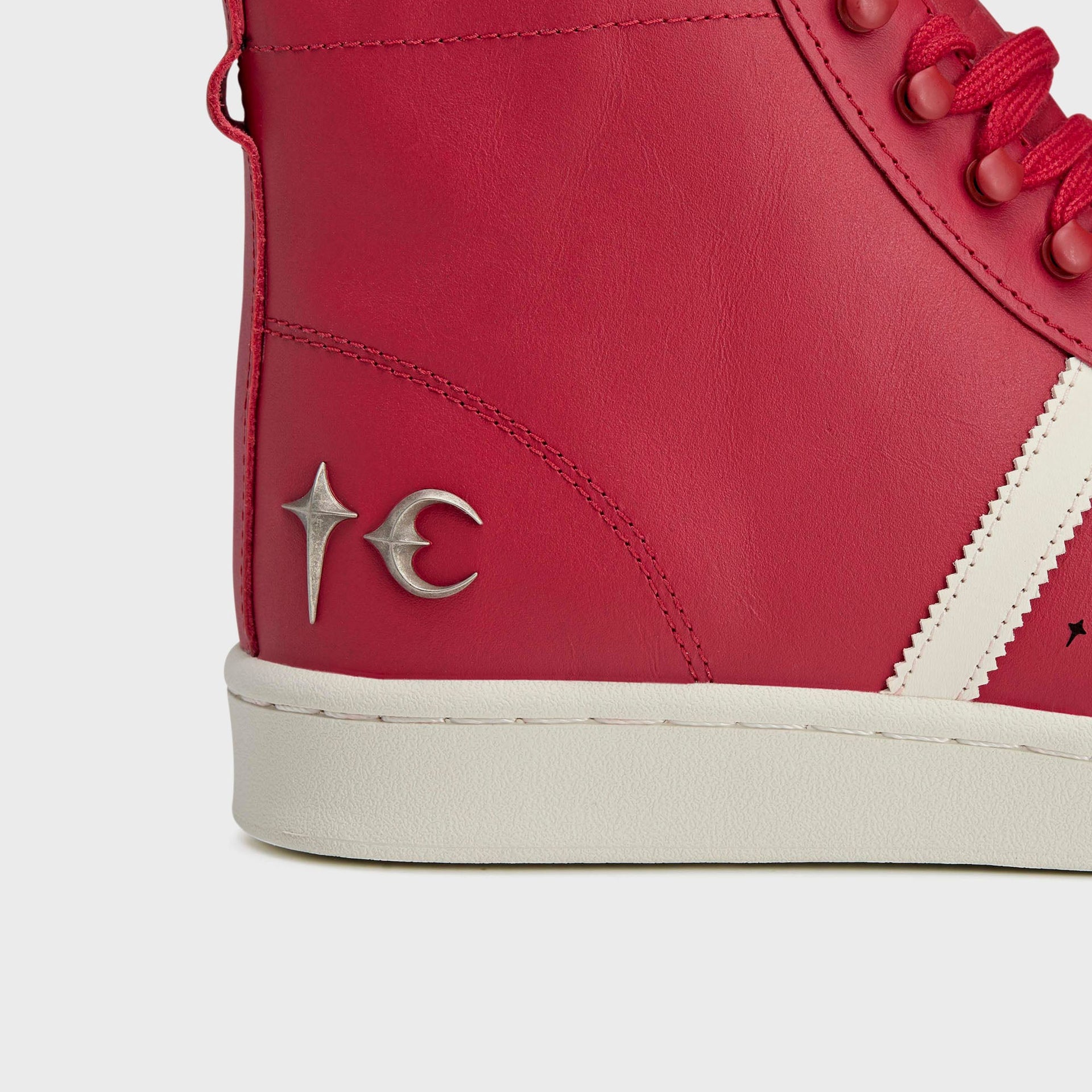 adidas x Thug Club Superstar Boot Luxe - Red / Off White / Red