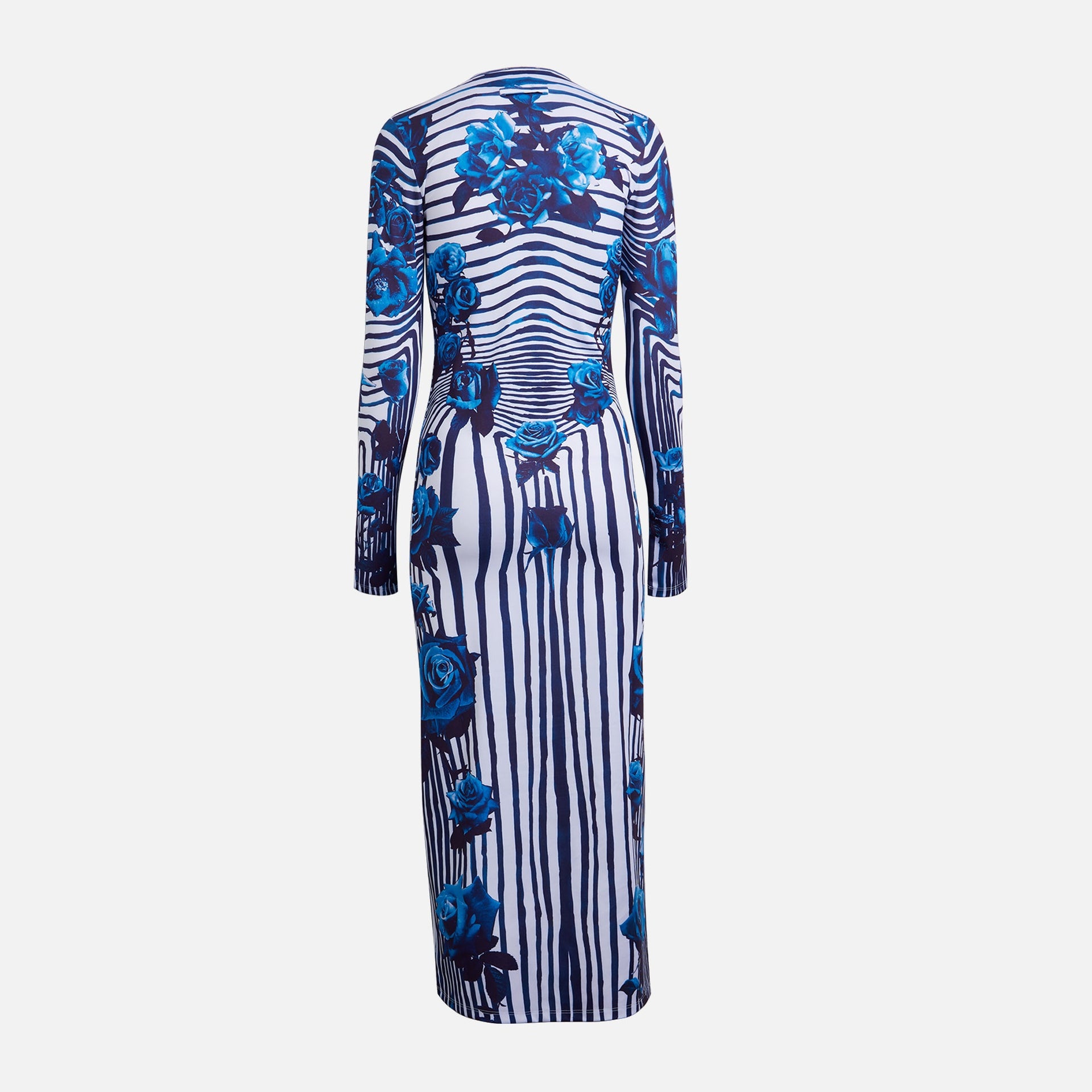 Jean Paul Gaultier Jersey Dress - Flower Body Morphing