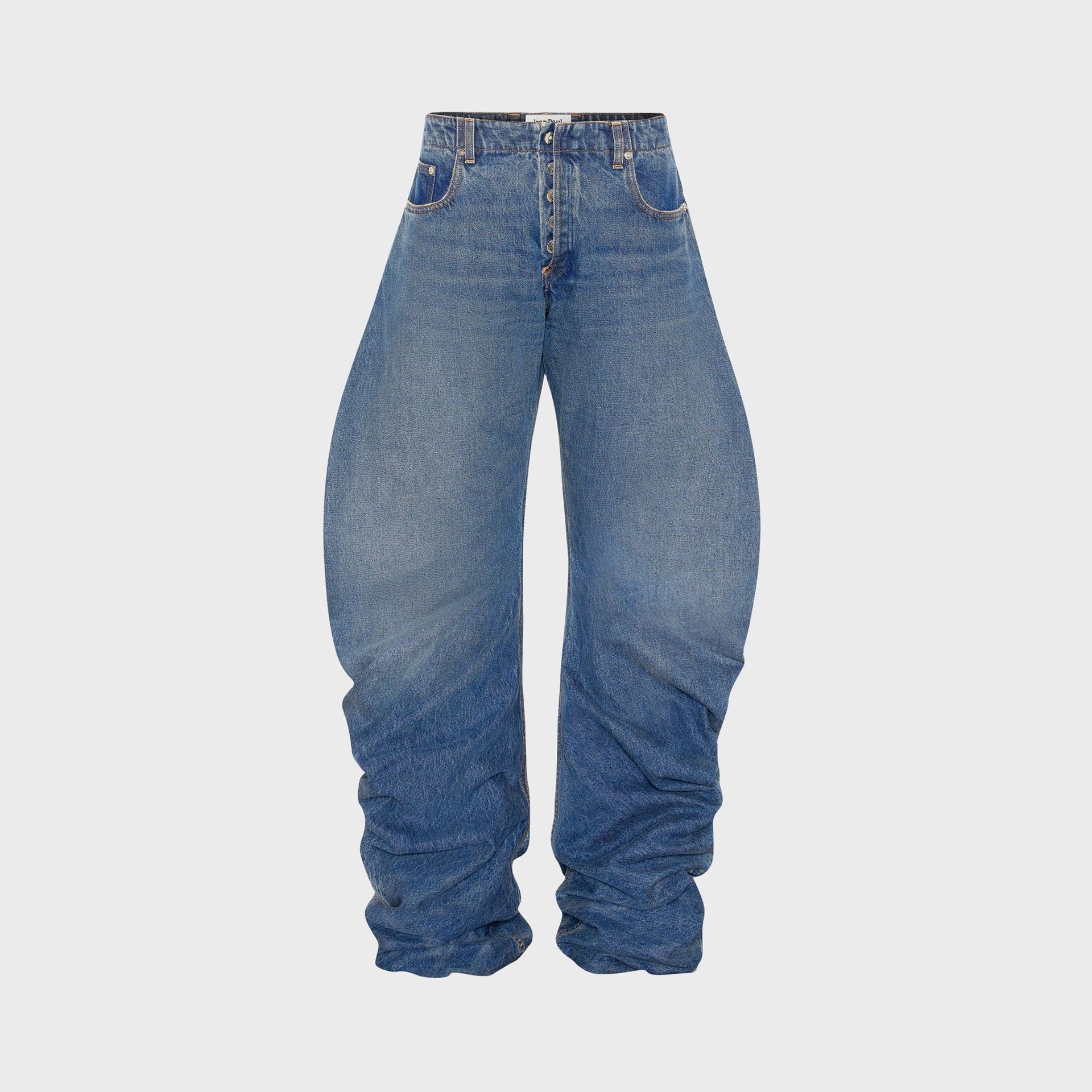 Jean Paul Gaultier Jean With Oversize Fit - Vintage Blue