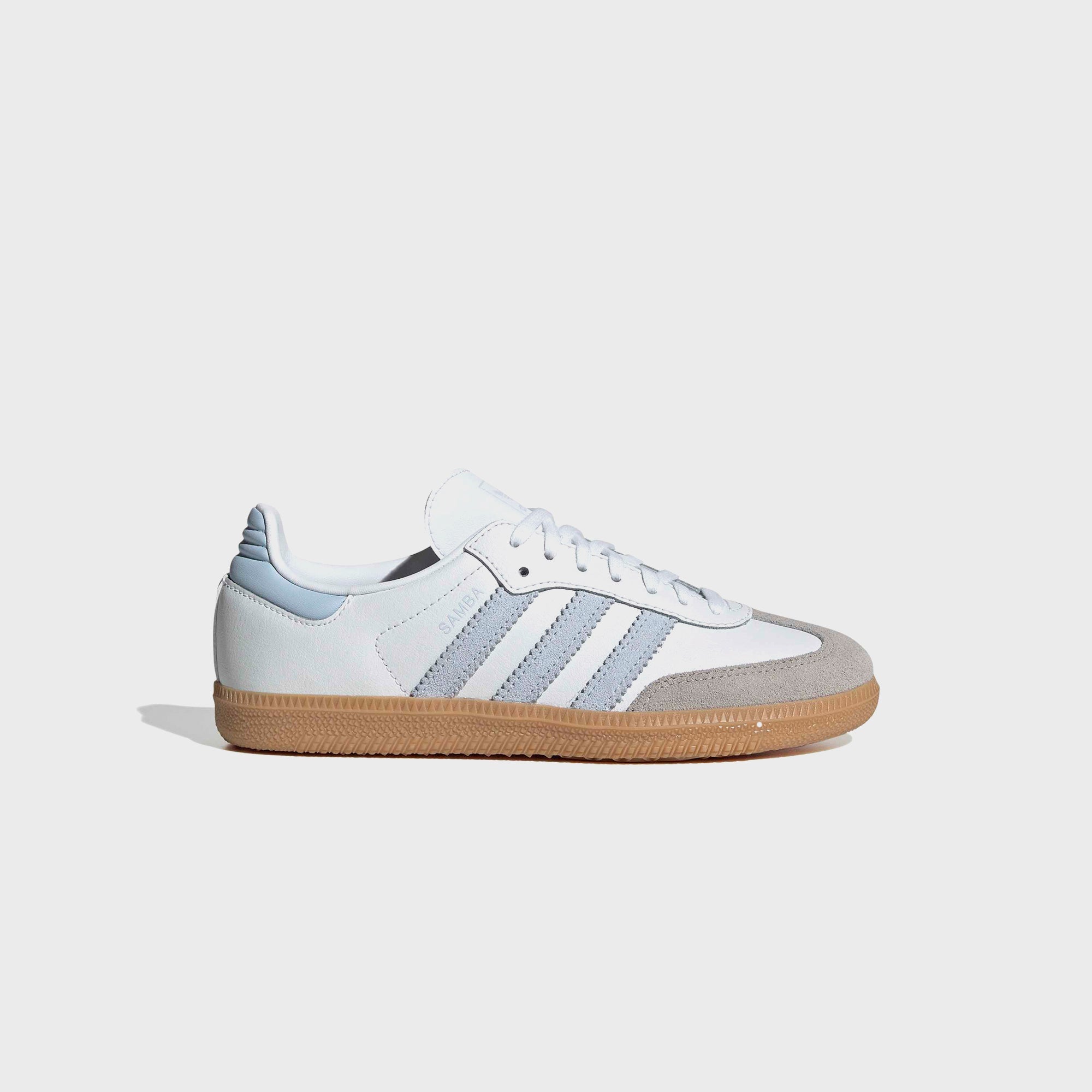adidas GS Samba OG - Cloud White / Crystal Sky / Gum – Kith Europe