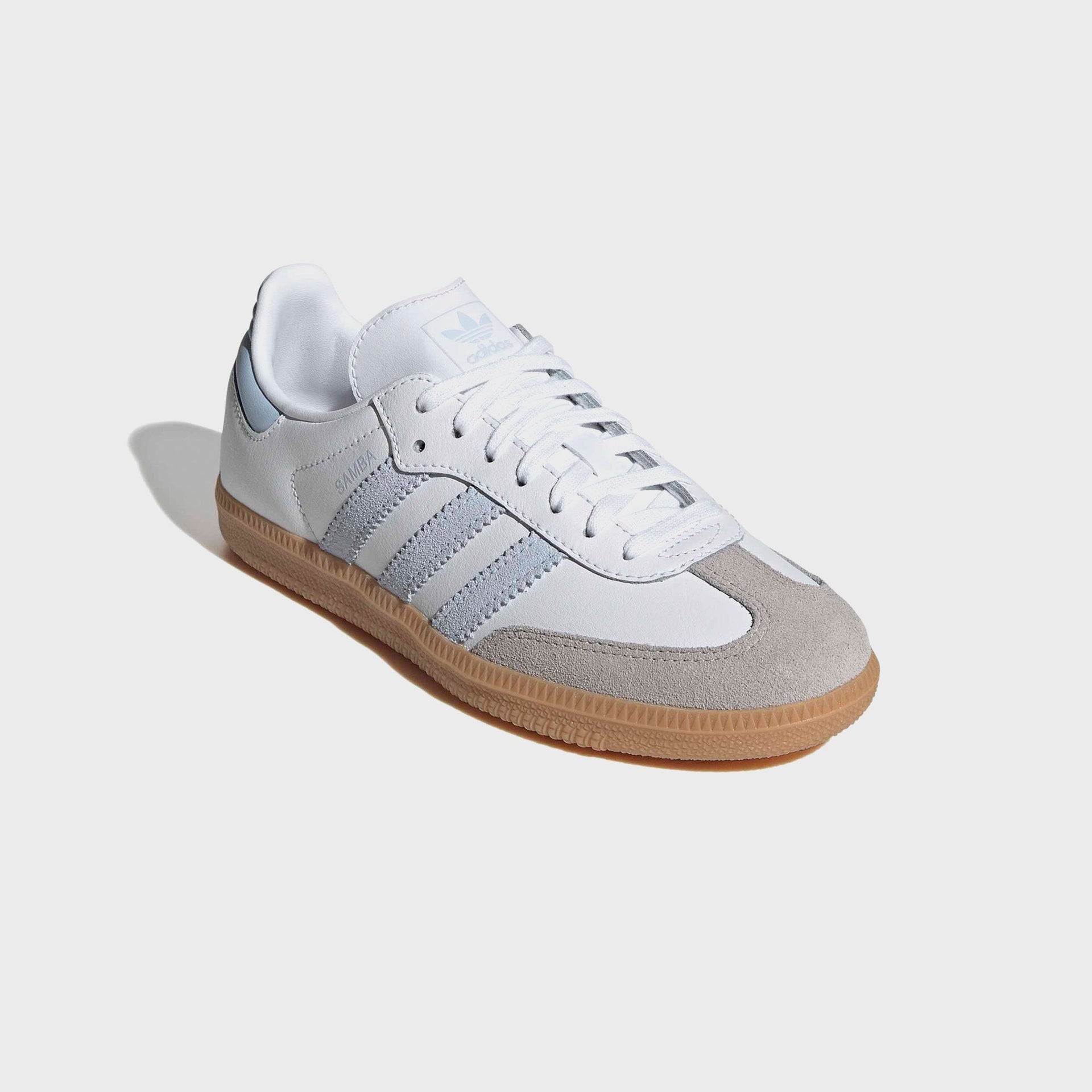 Adidas GS Samba OG - Cloud White / Crystal Sky / Gum