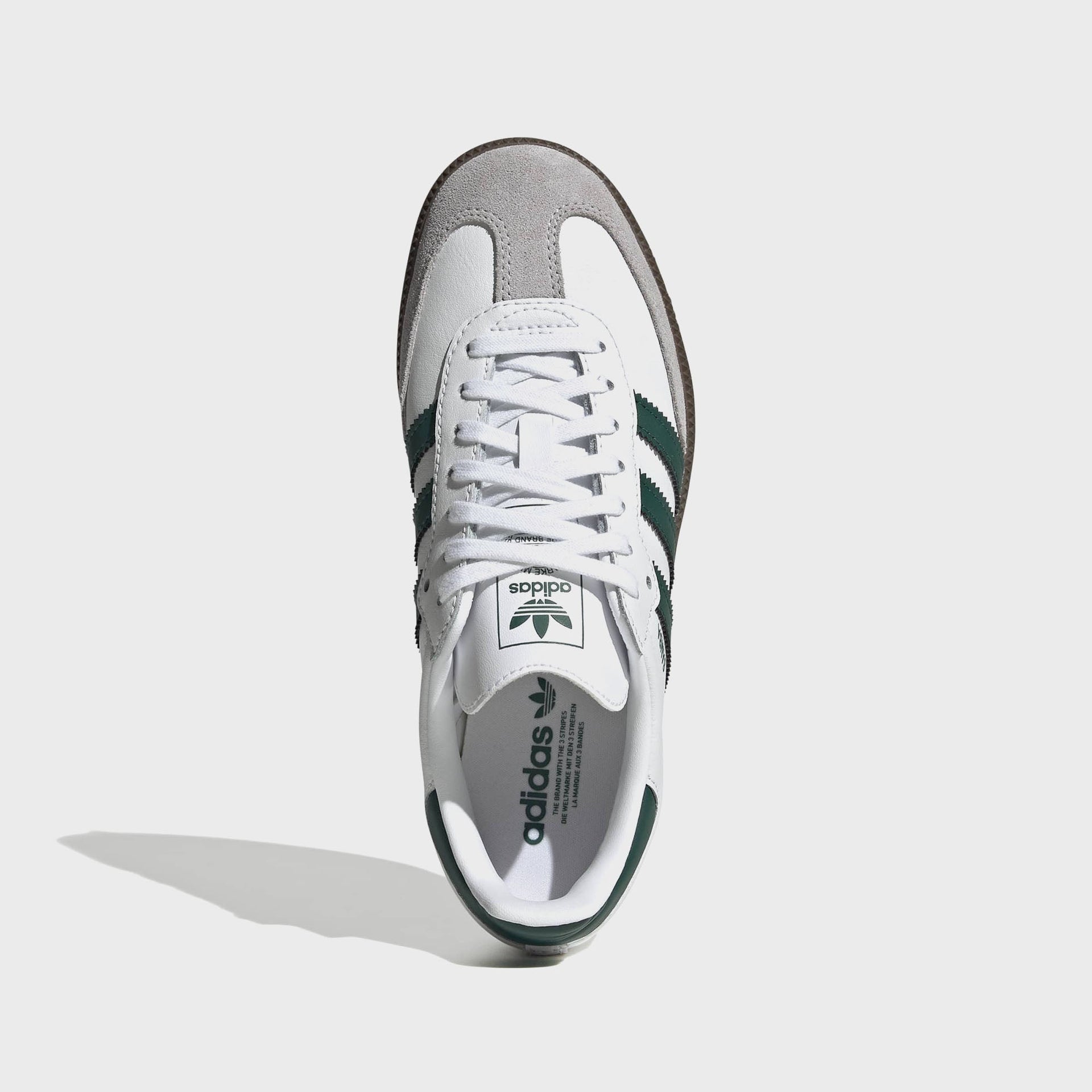 adidas GS Samba OG - Cloud White / Collegiate Green / Gum