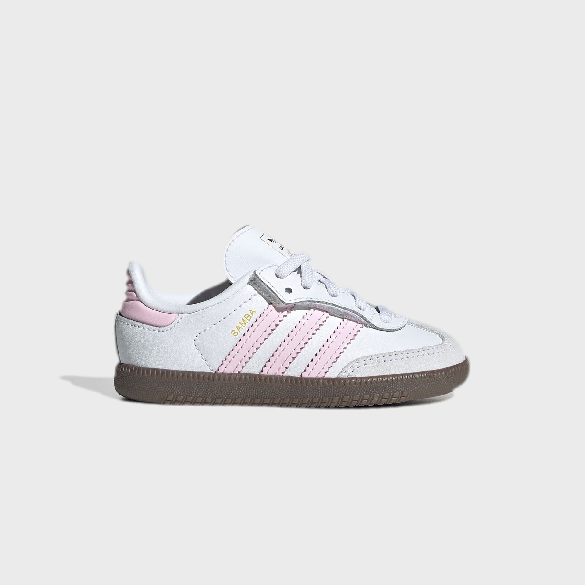 adidas Toddler Samba OG - White / Clear Pink / Gum5