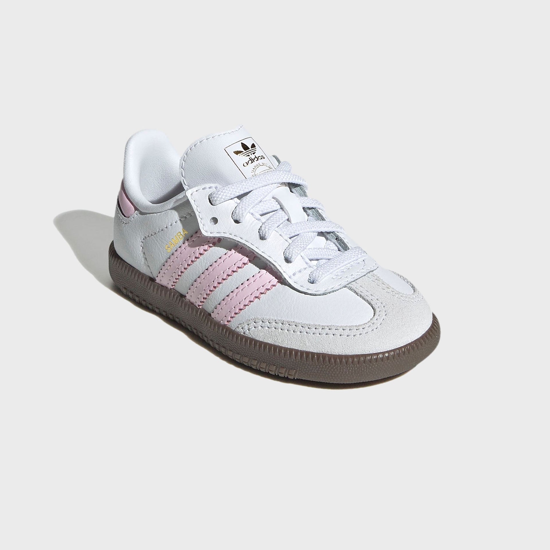 adidas Toddler Samba OG - White / Clear Pink / Gum5