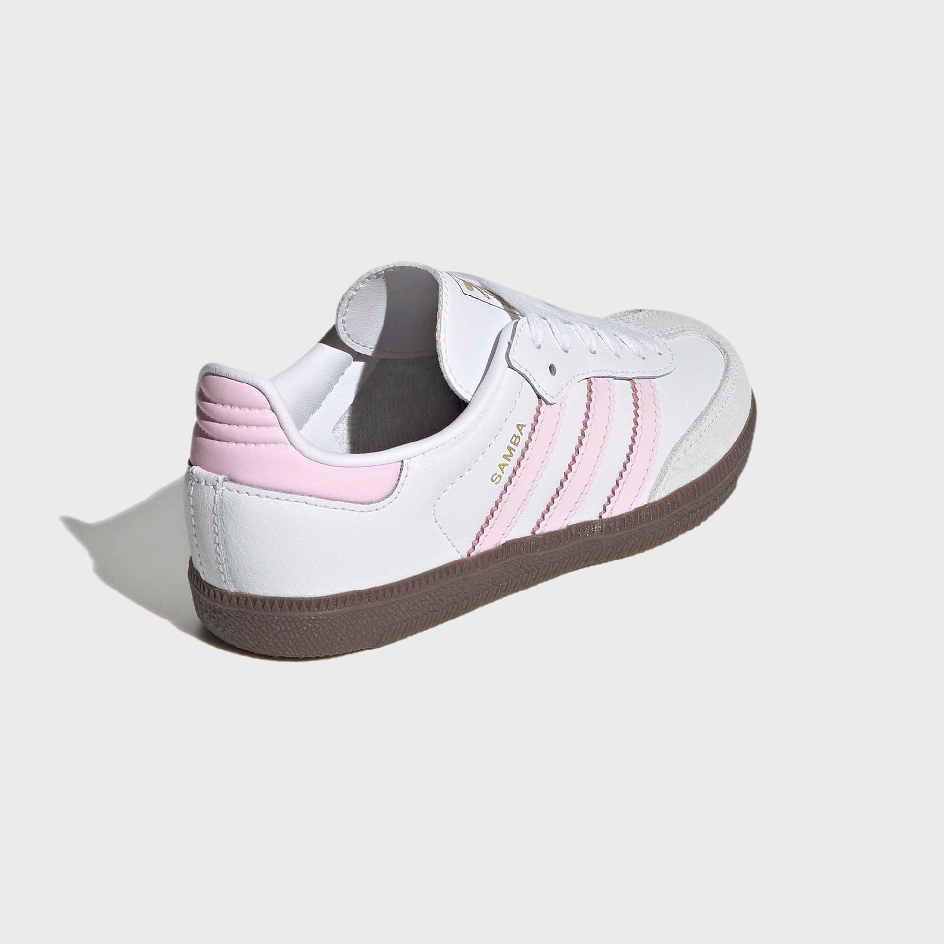 adidas Pre-School Samba OG - White / Clear Pink / Gum5