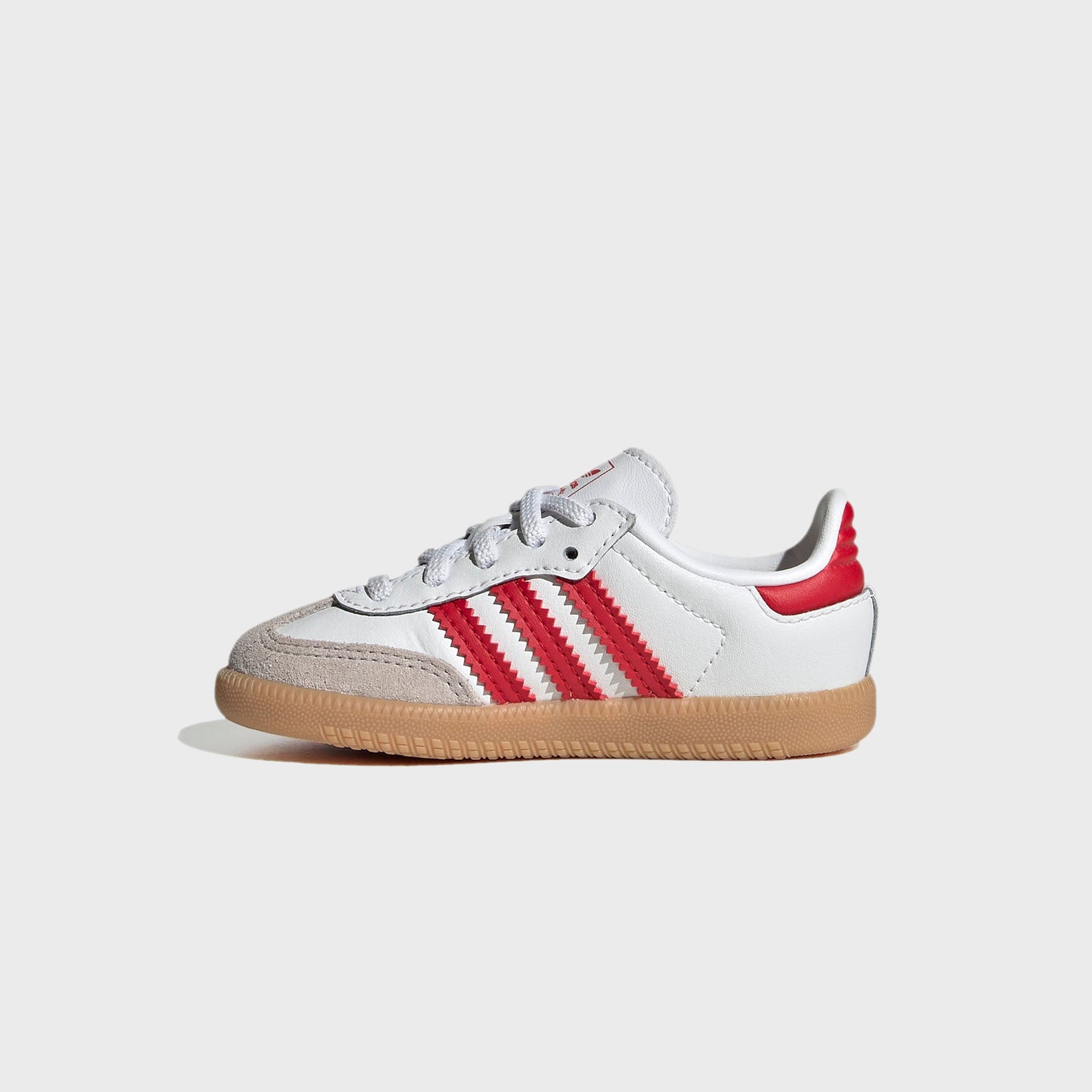 adidas Toddler Samba OG - White / Better Scarlet / Gum 3