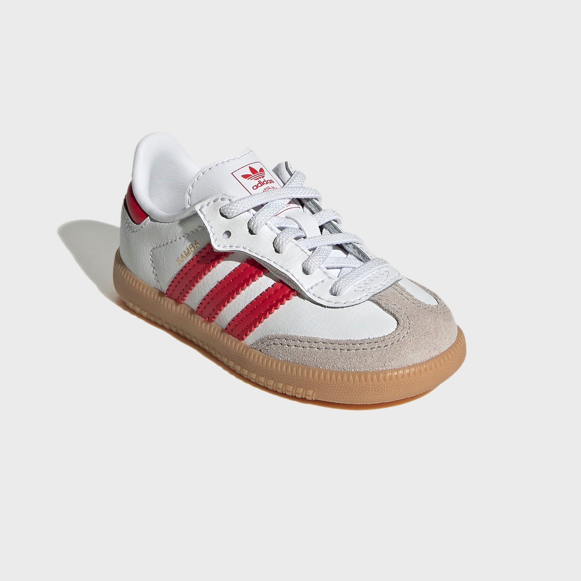 adidas Toddler Samba OG - White / Better Scarlet / Gum 3