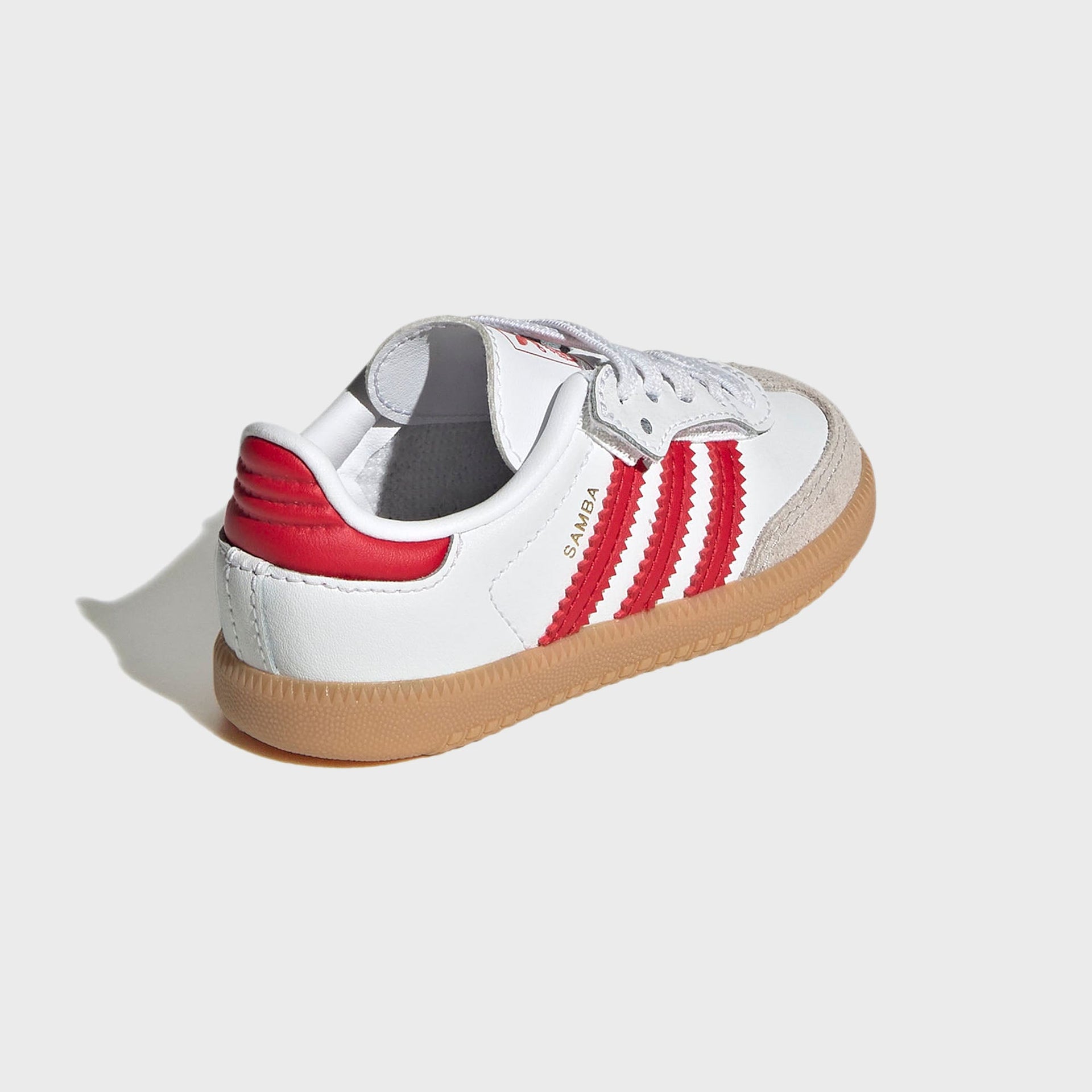 adidas Toddler Samba OG - White / Better Scarlet / Gum 3