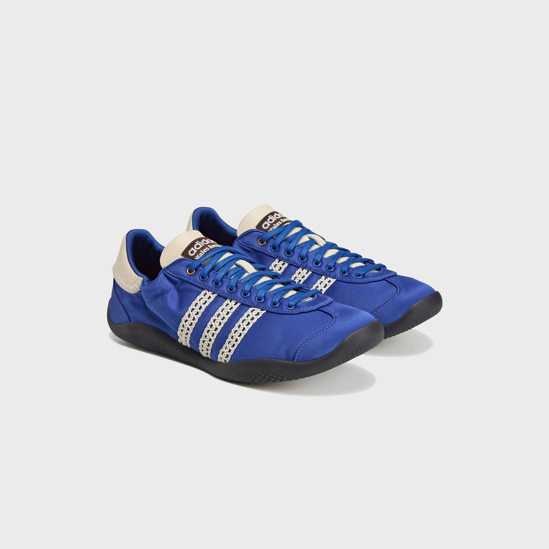 adidas x Wales Bonner Karintha Lo Satin - Crew White / Blue / Core Black