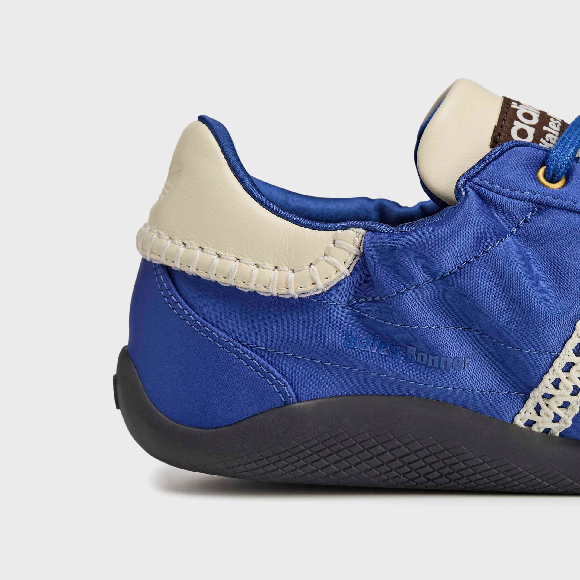 adidas x Wales Bonner Karintha Lo Satin - Crew White / Blue / Core Black
