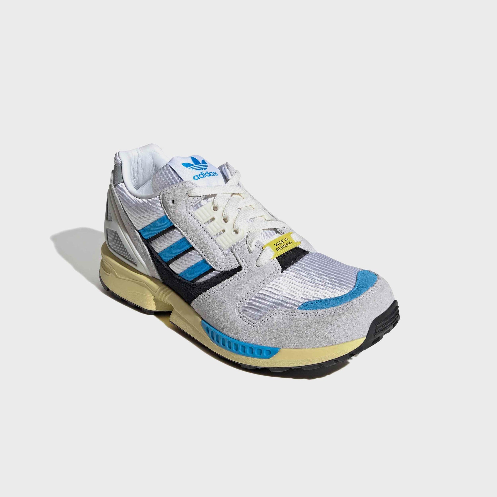adidas ZX 8000 MIG - Cloud White / Lucid Aquamarine / Powder Yellow