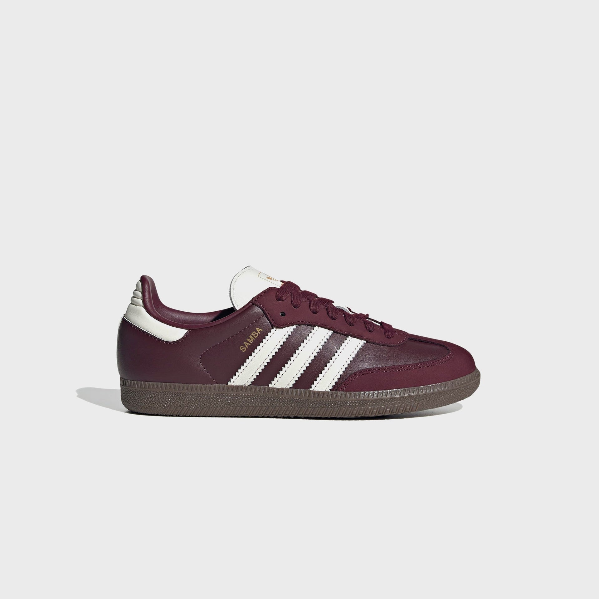 adidas WMNS Samba OG - Maroon / Off White / Gum 3