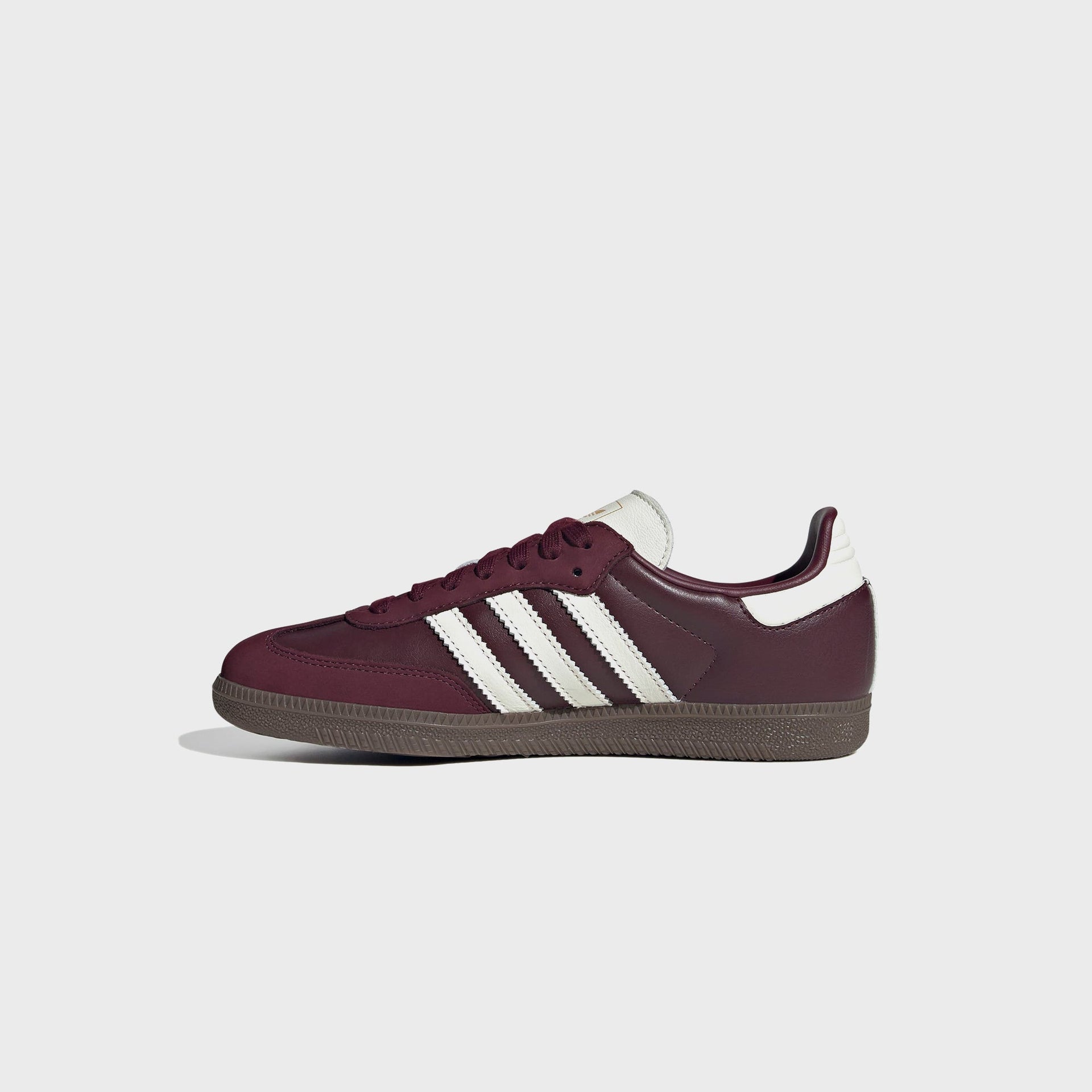adidas WMNS Samba OG - Maroon / Off White / Gum 3