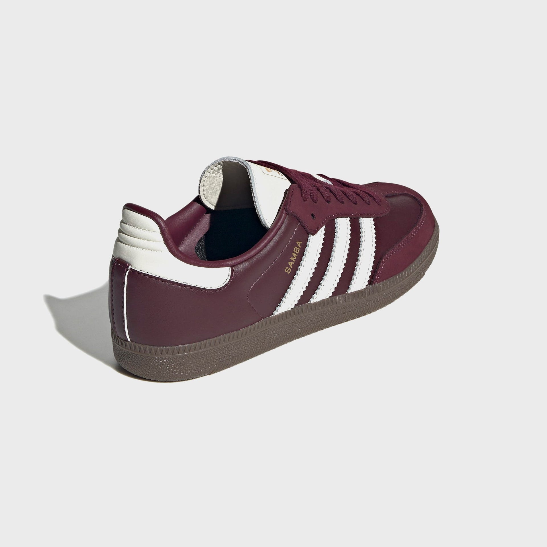 adidas WMNS Samba OG - Maroon / Off White / Gum 3