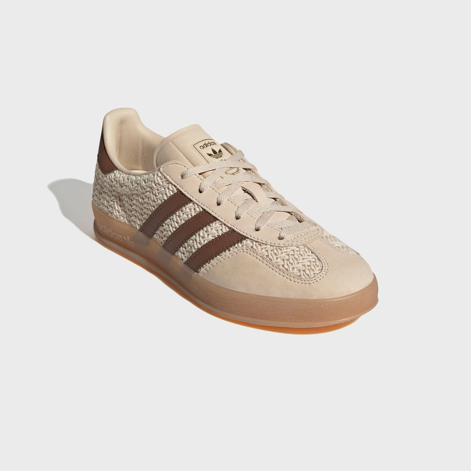 adidas Gazelle Indoor - Sand Strata / Preloved Brown / Gum 3
