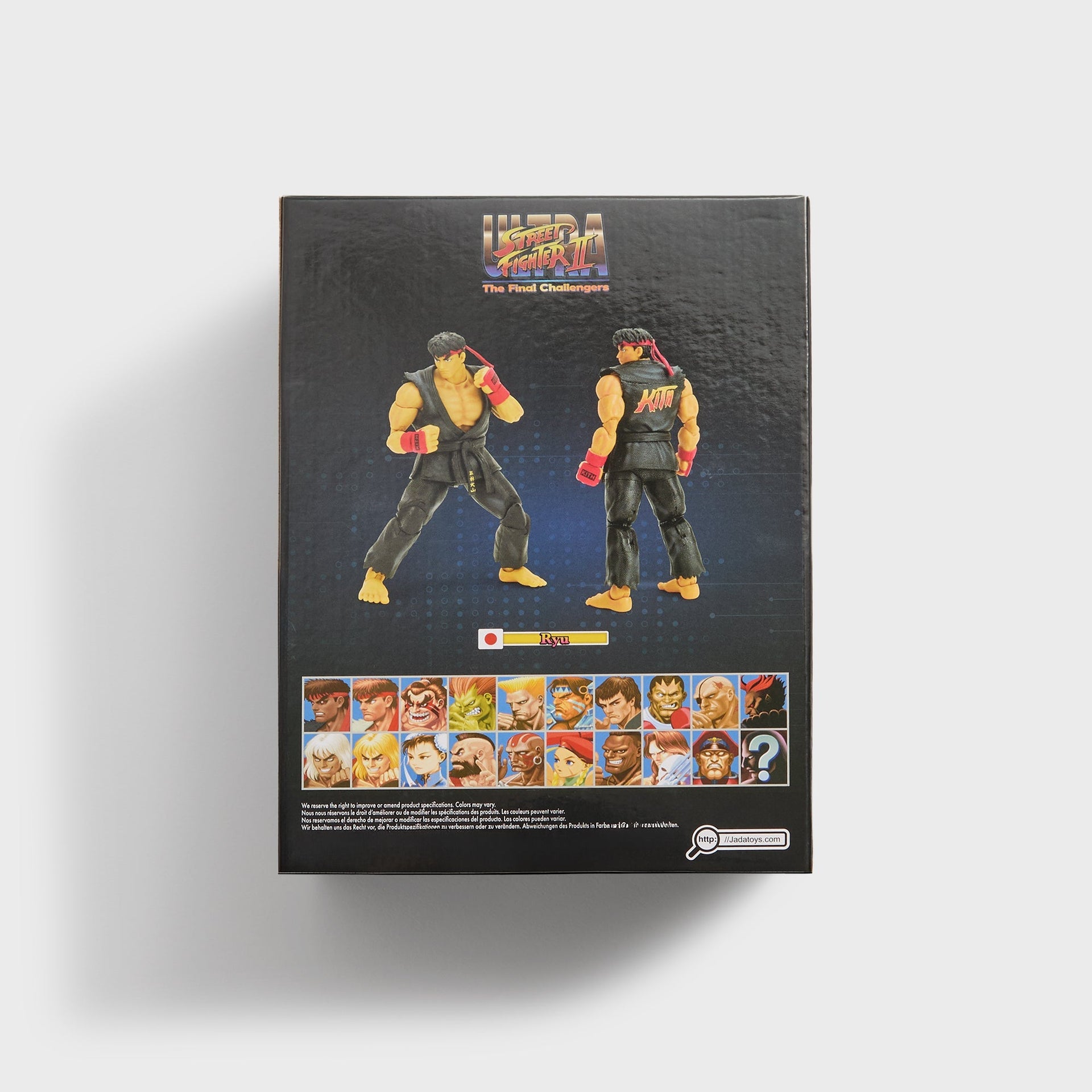 Capcom | Kith for Jada Toys Ryu Figure - Black - PH