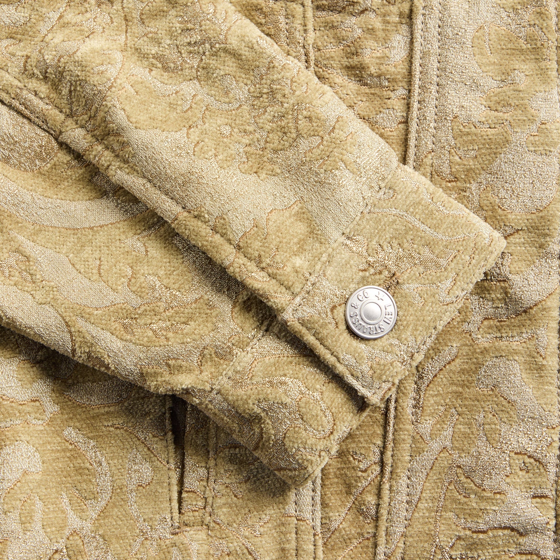 Junya Watanabe MAN x Levi's Jacquard Floral Jacket - Beige
