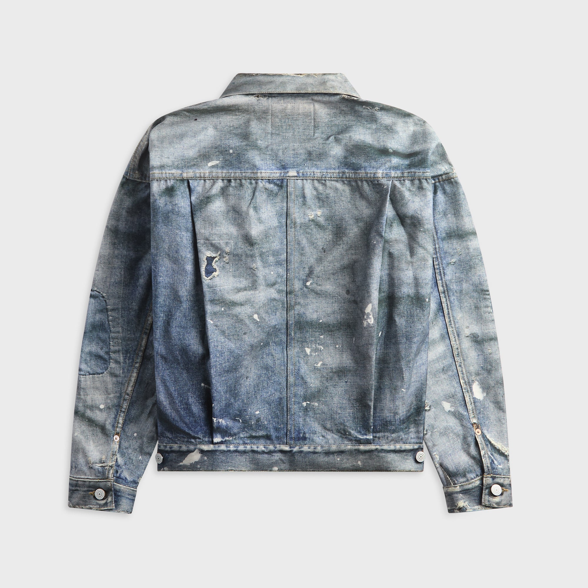 Junya Watanabe MAN New Manual Printed Denim Jacket - Indigo – Kith