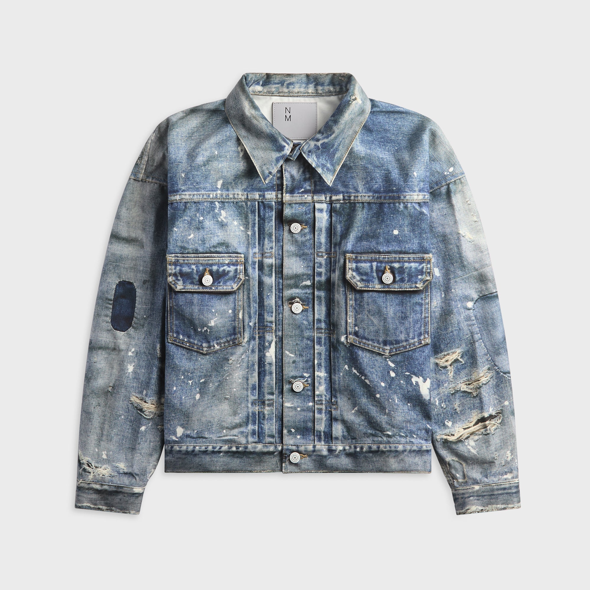 Junya Watanabe Man x Pendleton Wool Jacquard Jacket - Brown / Red