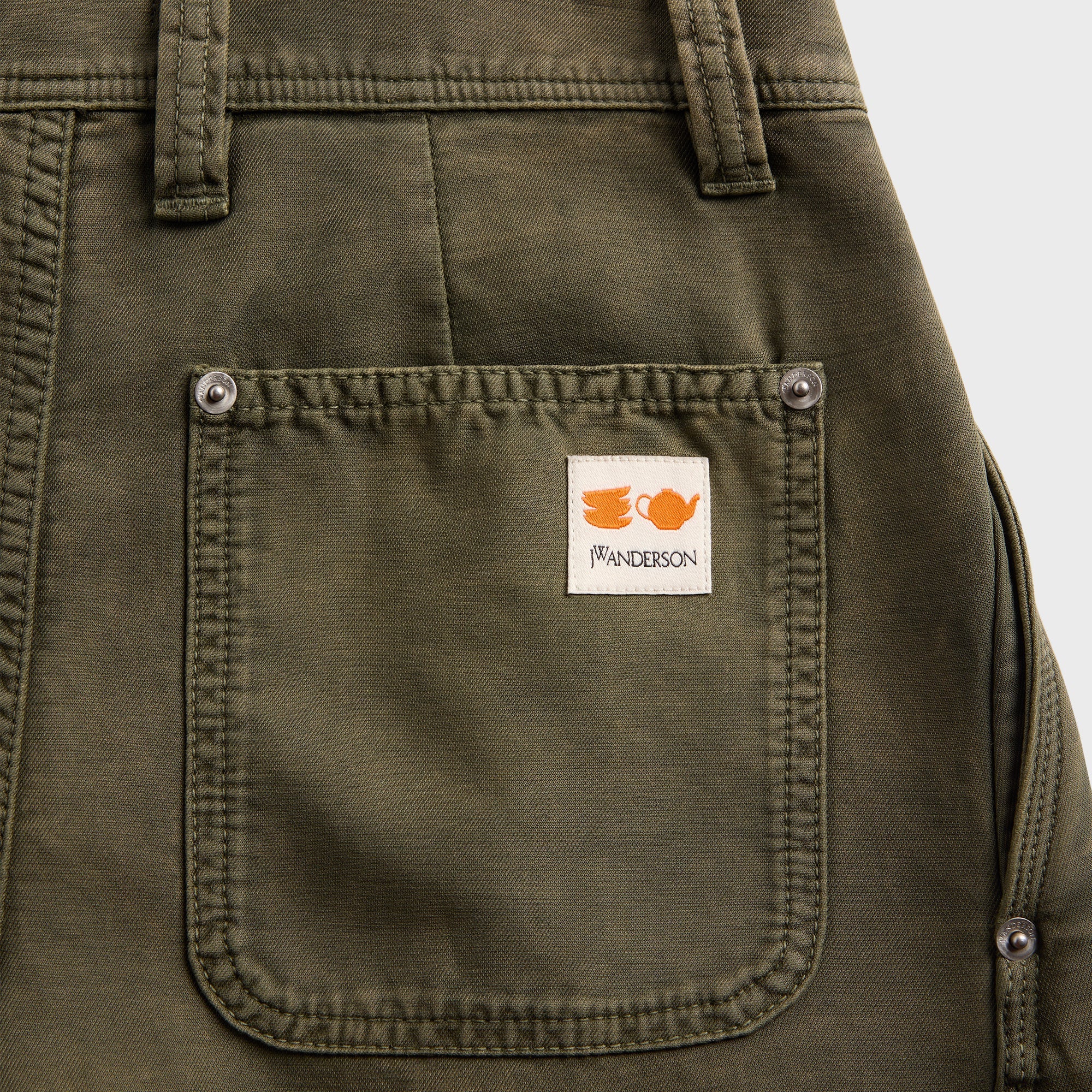 JW Anderson Twisted Seam Trousers - Olive – Kith Europe