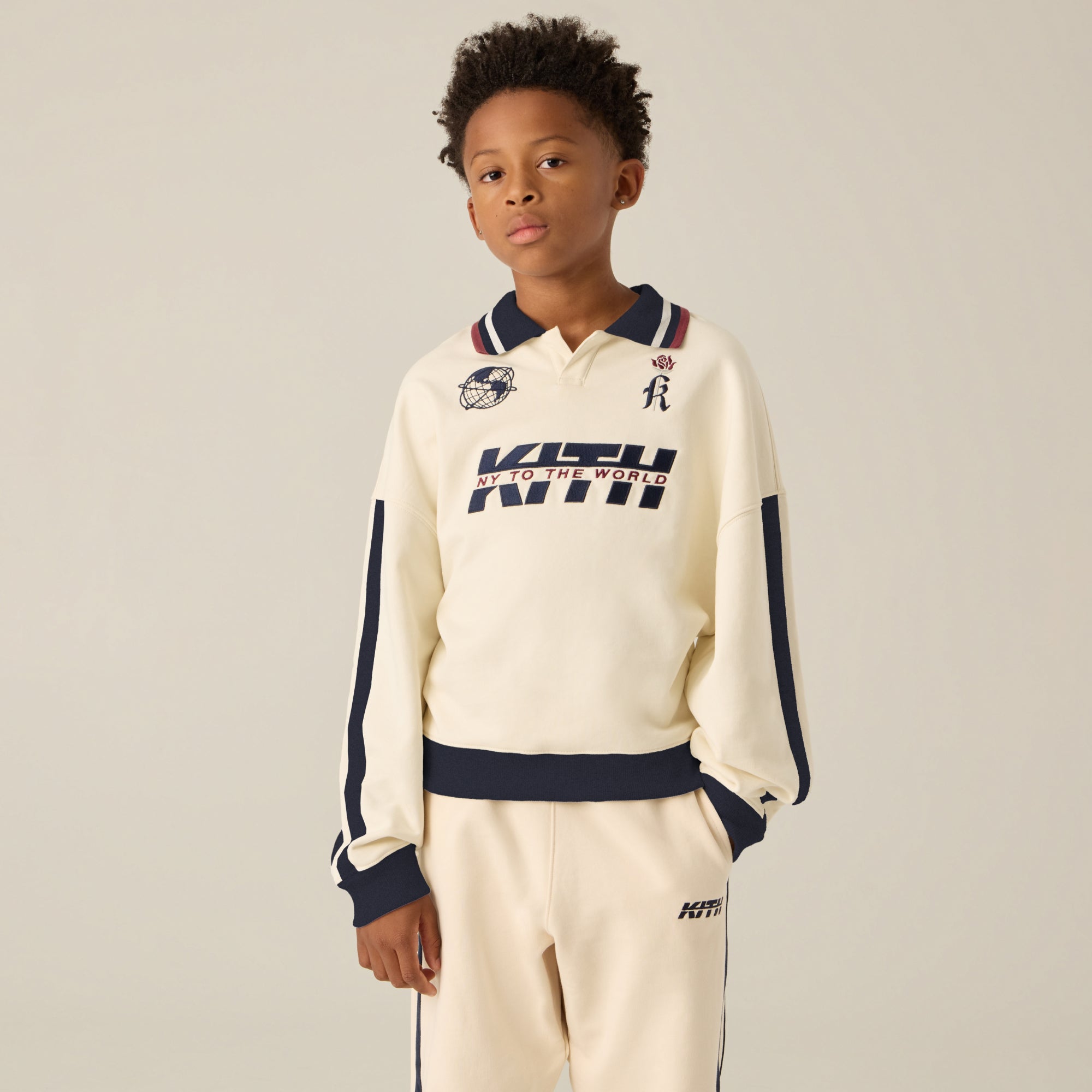 Kith for adidas Football Knit Sweater - Chalk White – Kith