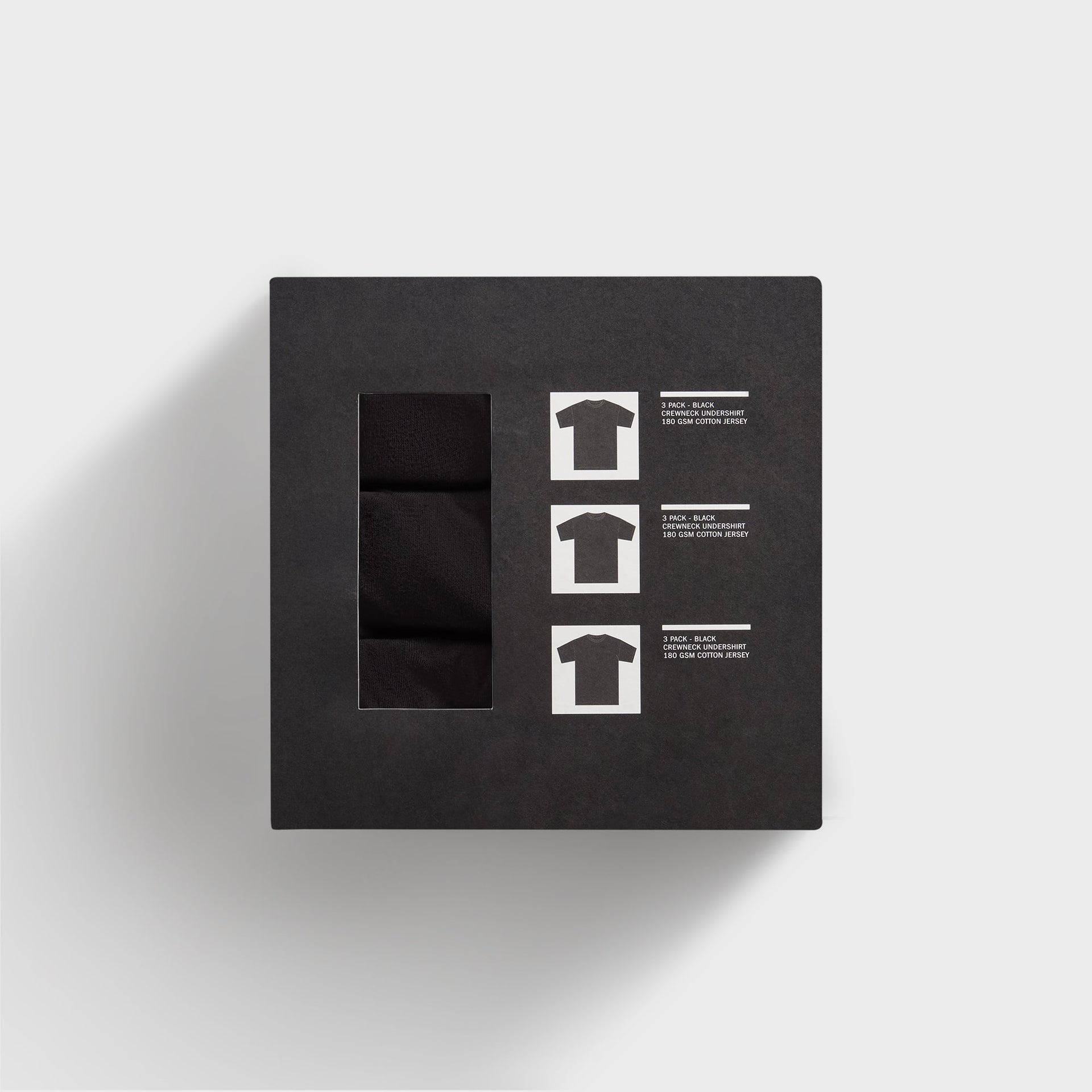 Kith 3inPack Undershirt in Black